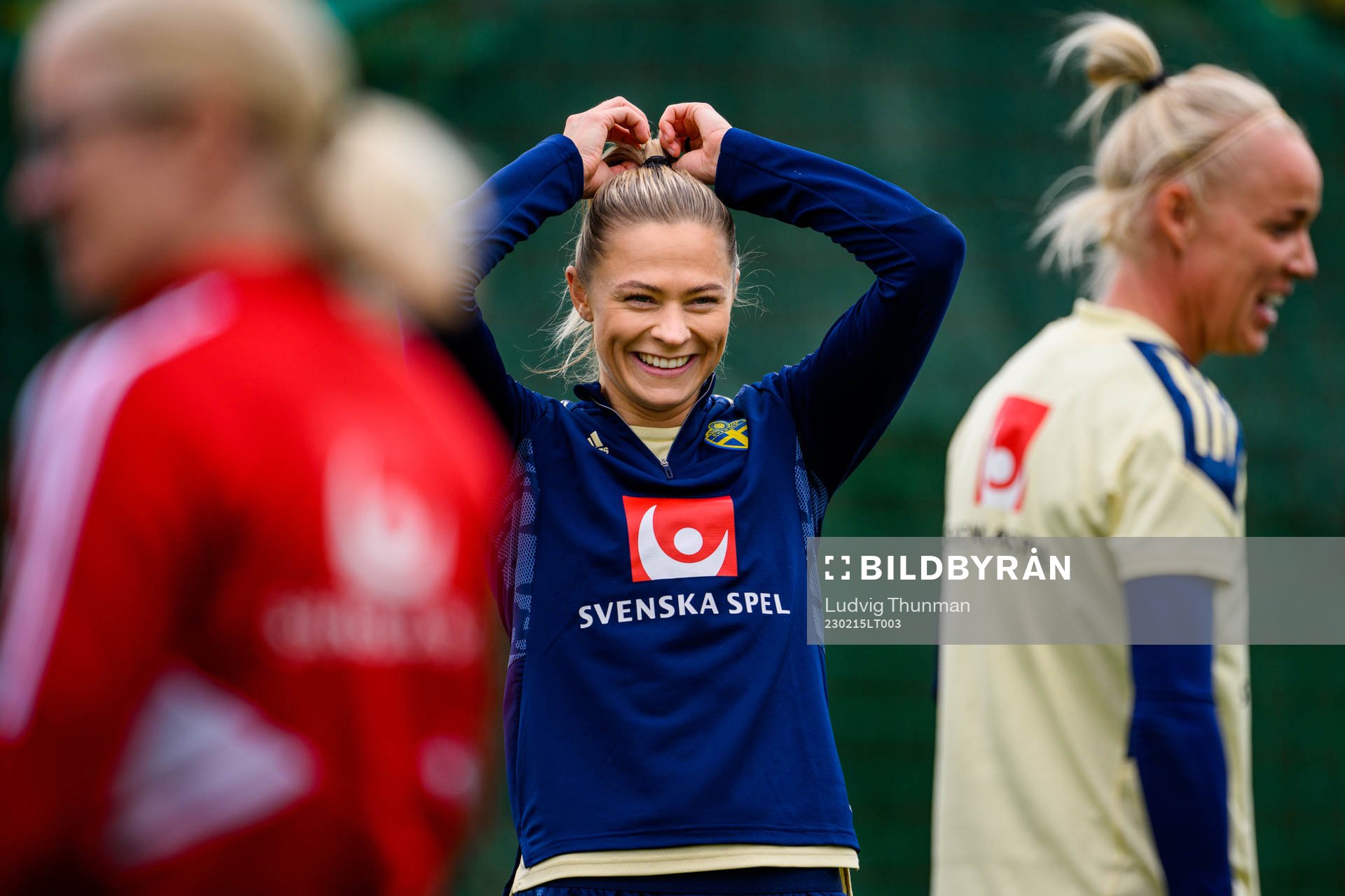 Fridolina Rolfö of the Swedish women's national football