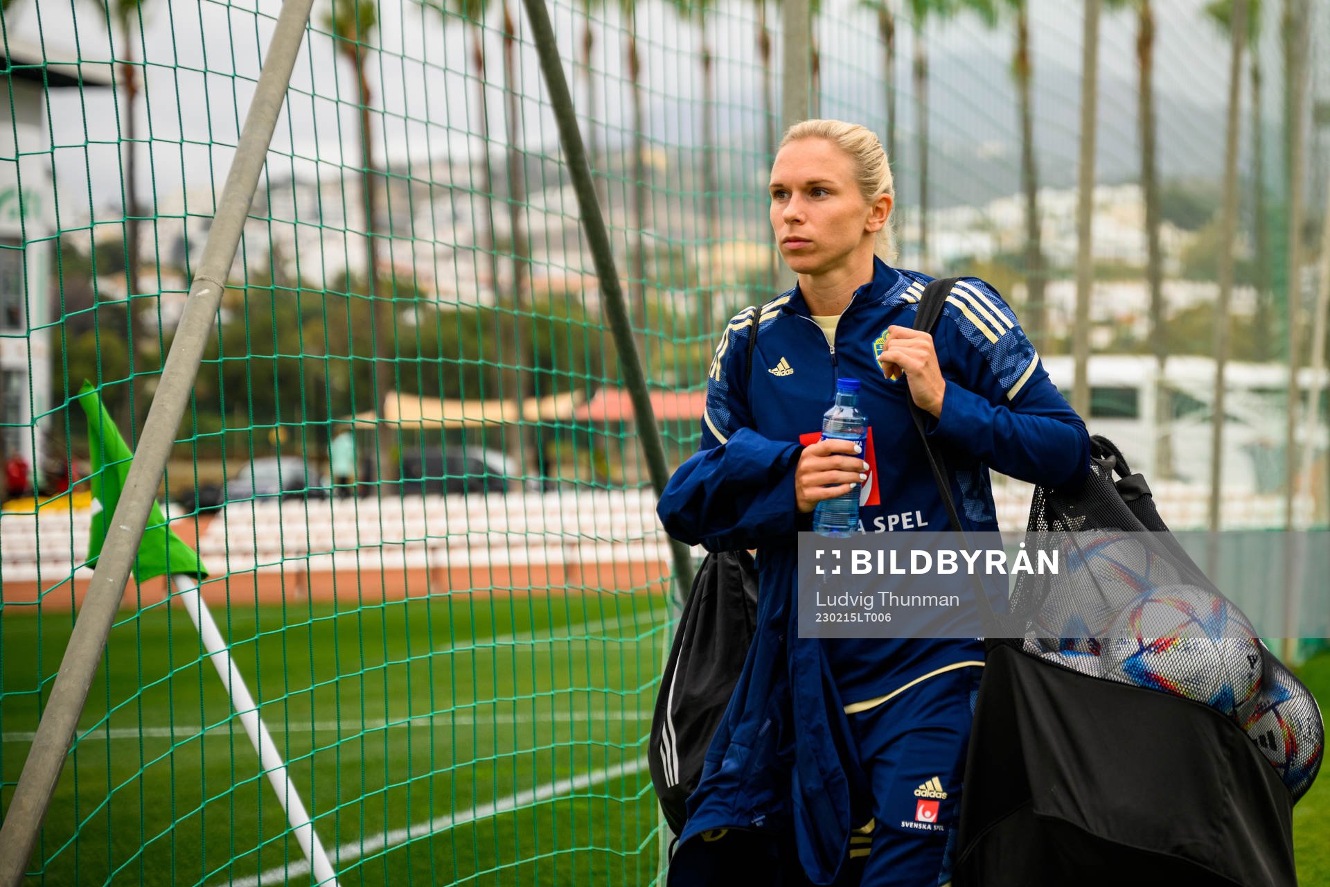 Jonna Andersson of the Swedish women's national football