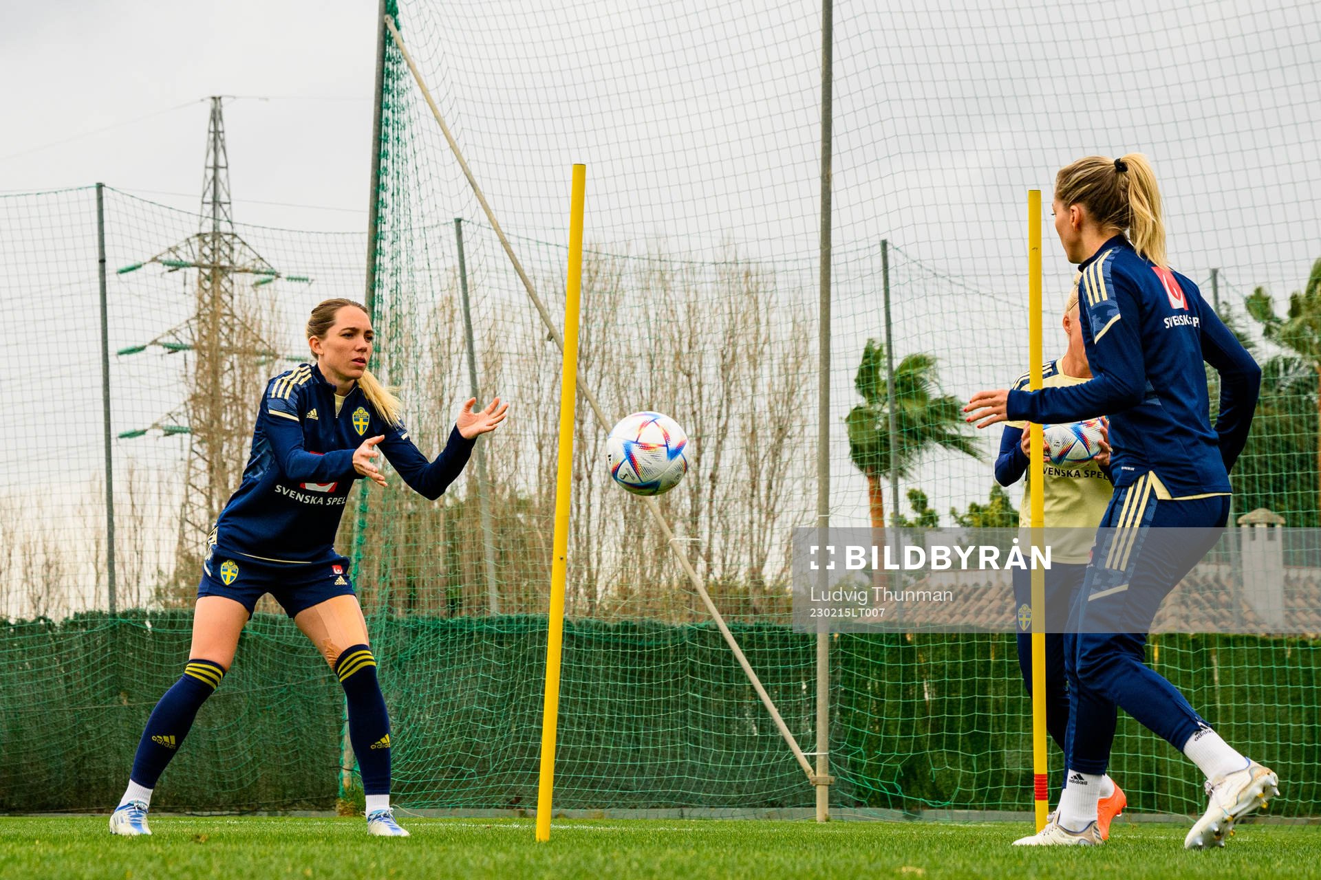 Elin Rubensson of the Swedish women's national football