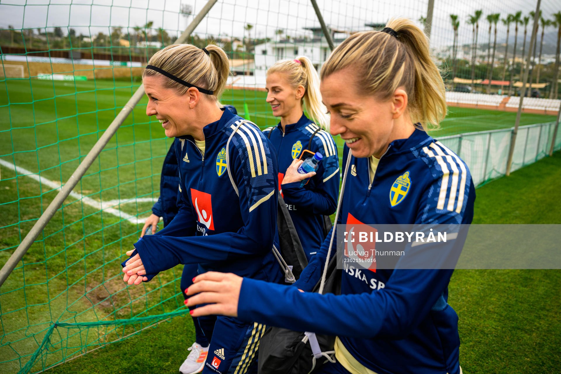 Olivia Schough, Sofia Jakobsson and Linda Sembrant of the