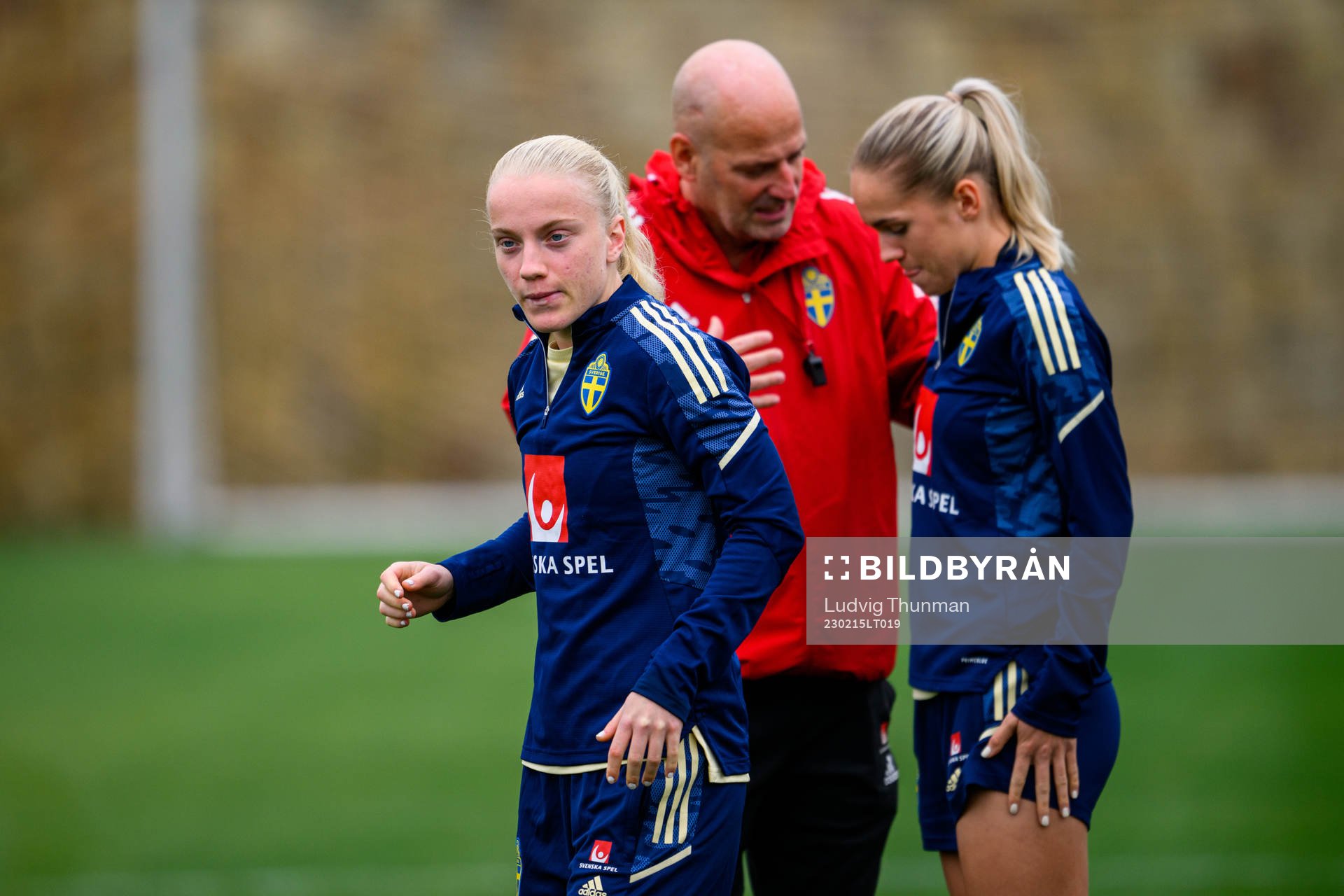 Anna Sandberg of the Swedish women's national football team