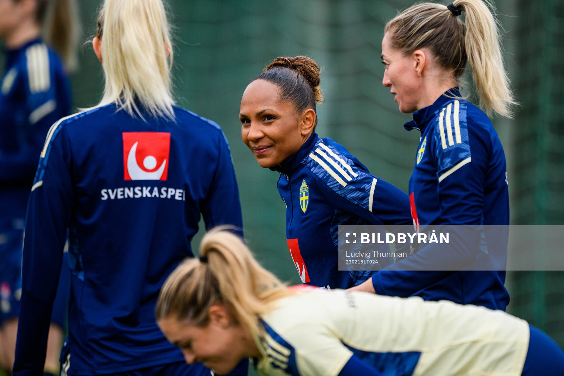Madelen Janogy of the Swedish women's national football
