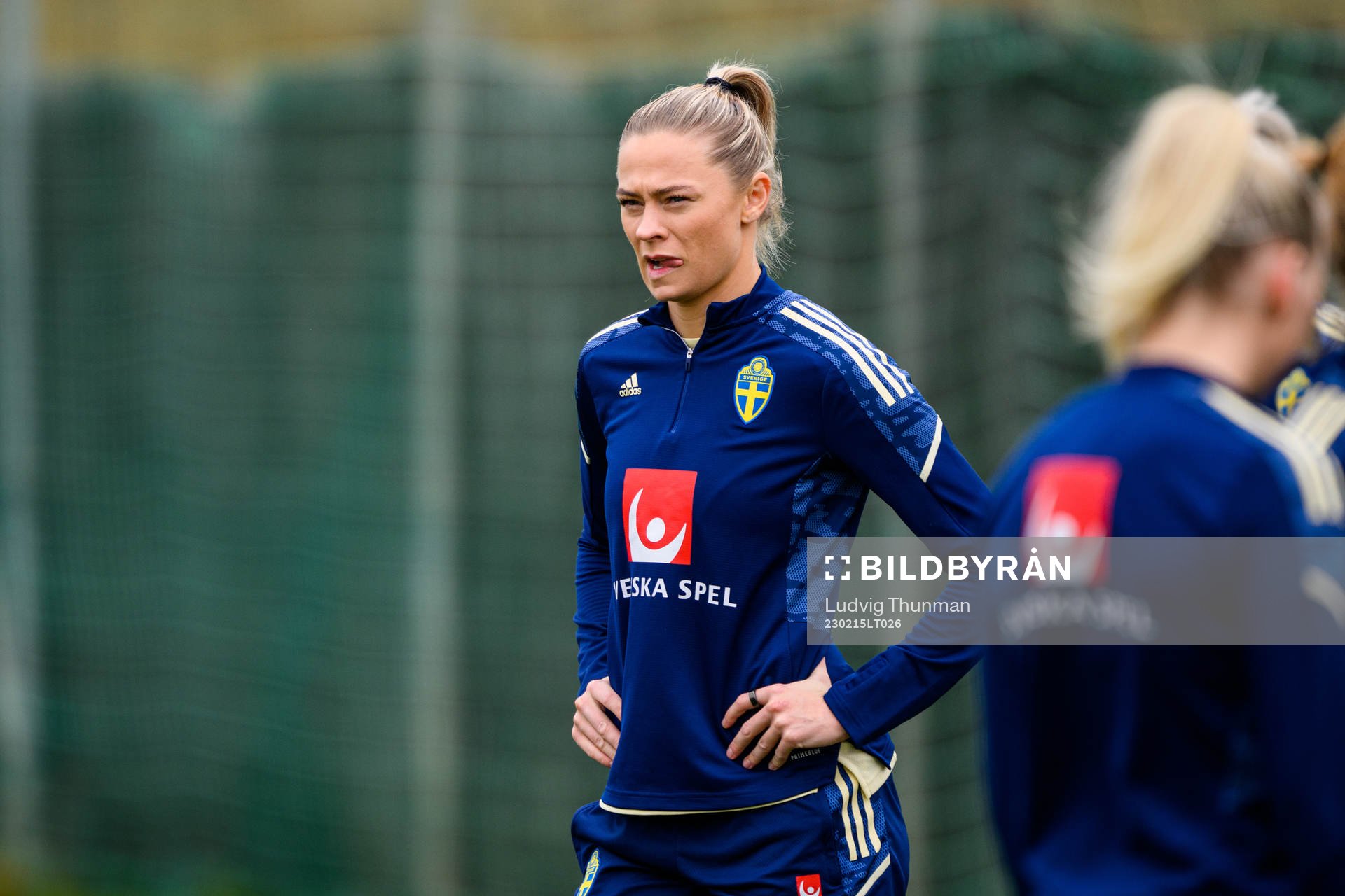 Fridolina Rolfö of the Swedish women's national football