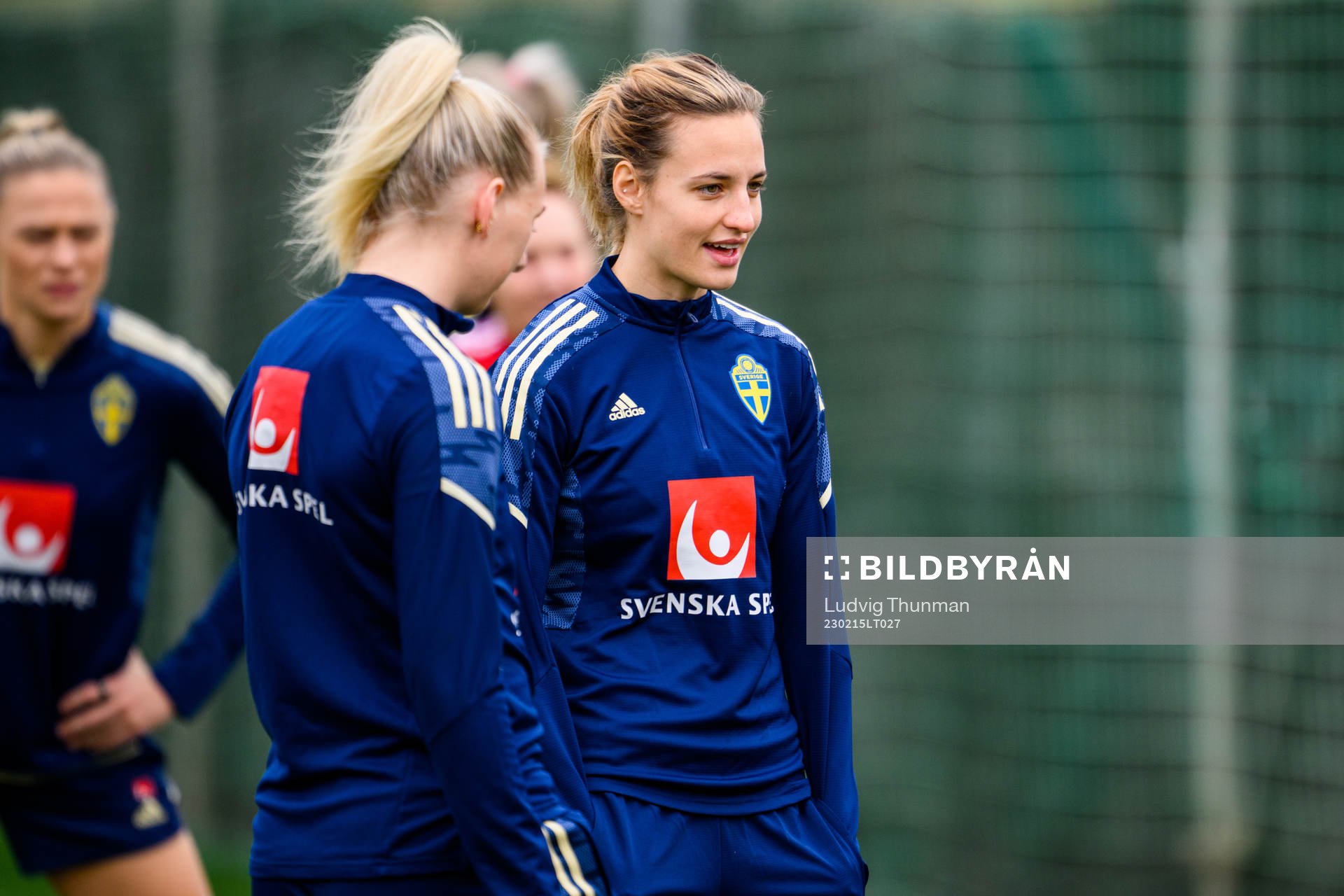 Nathalie Björn of the Swedish women's national football