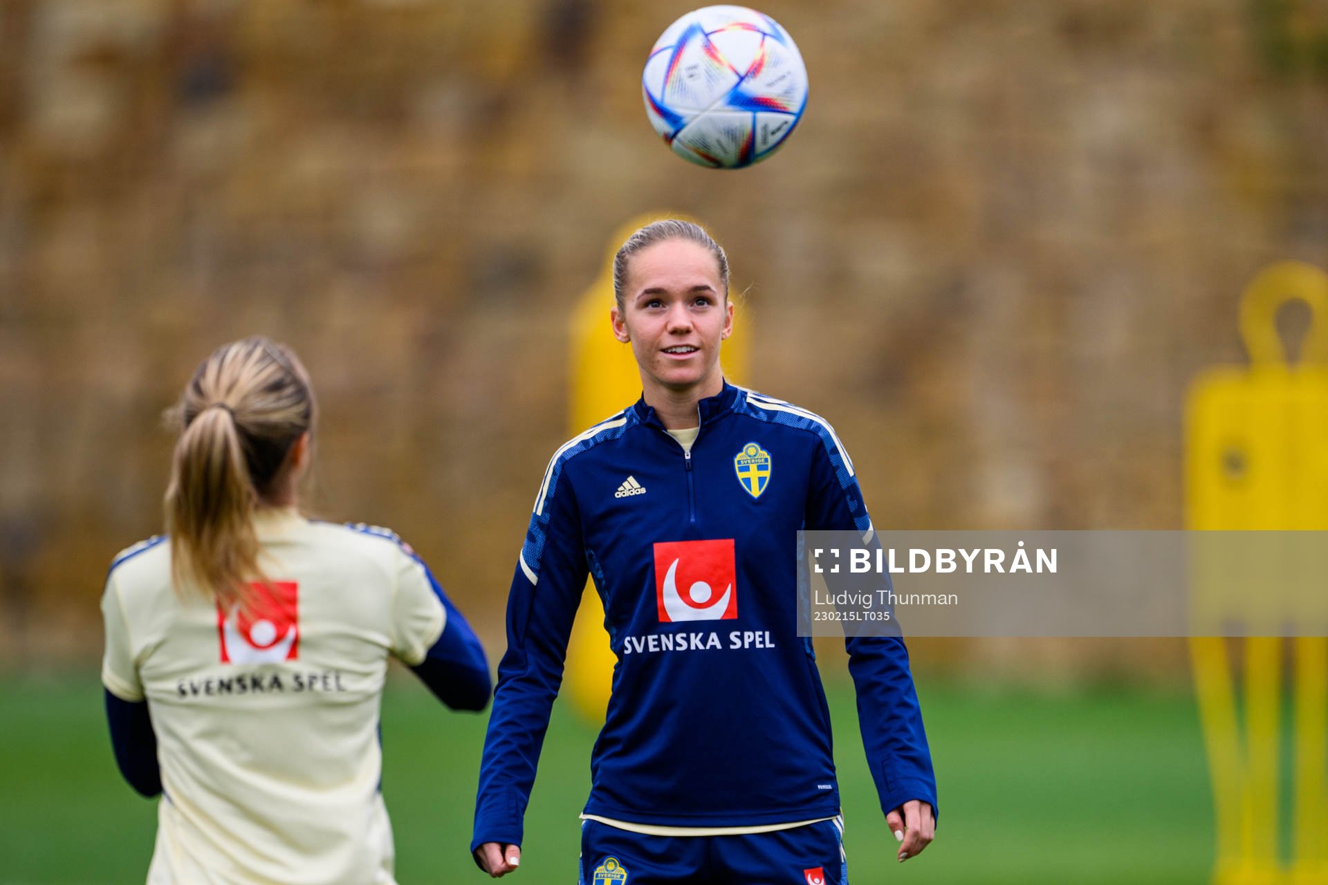Hanna Lundkvist of the Swedish women's national football