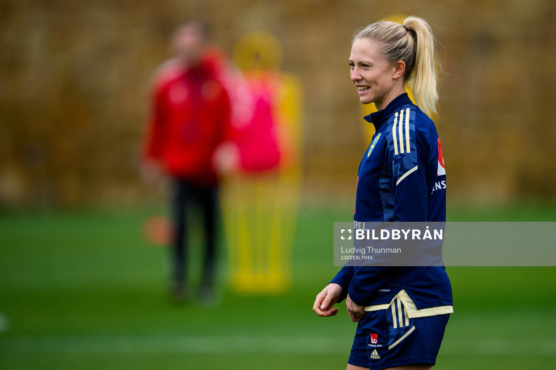 Rebecka Blomqvist of the Swedish women's national football