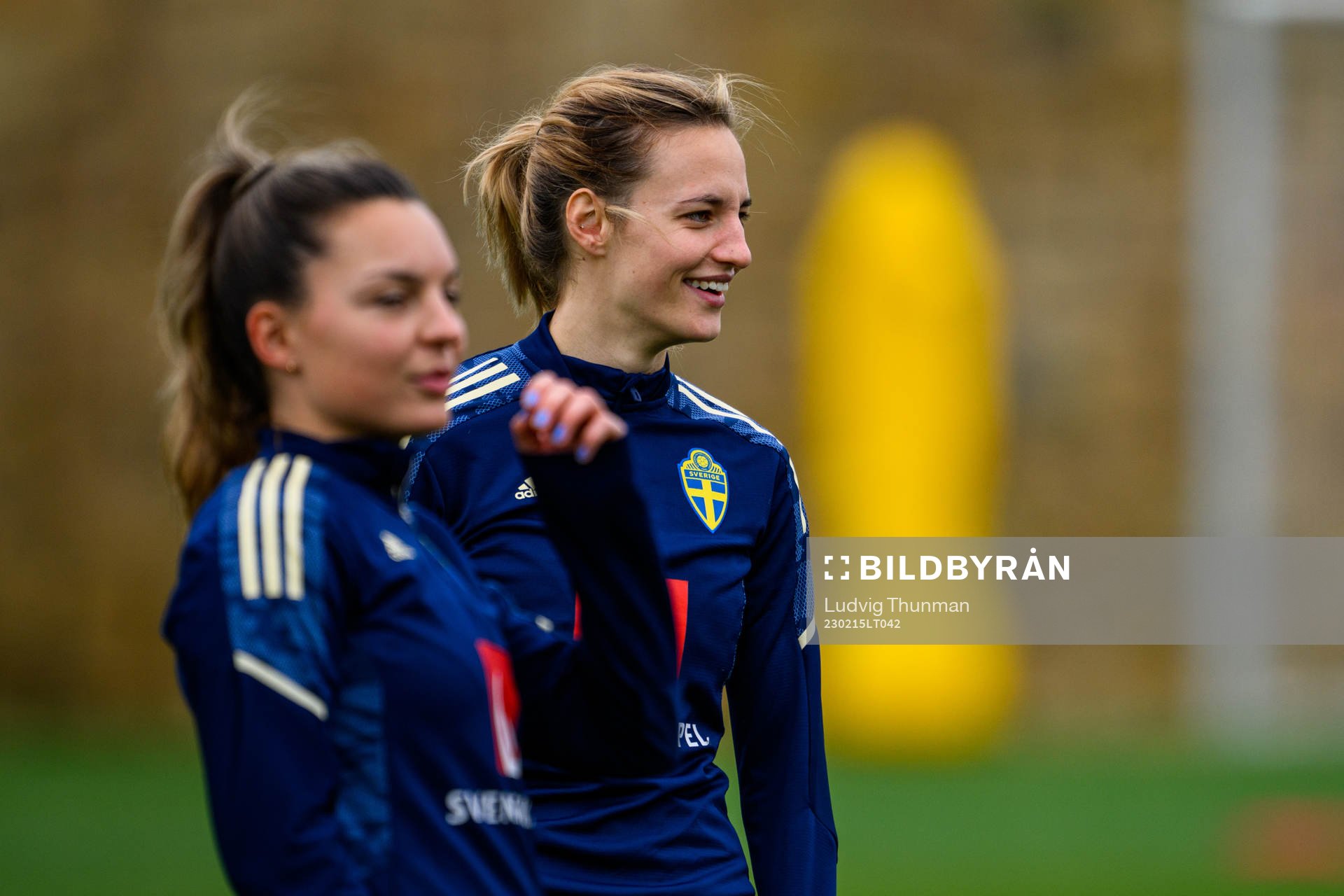 Nathalie Björn of the Swedish women's national football