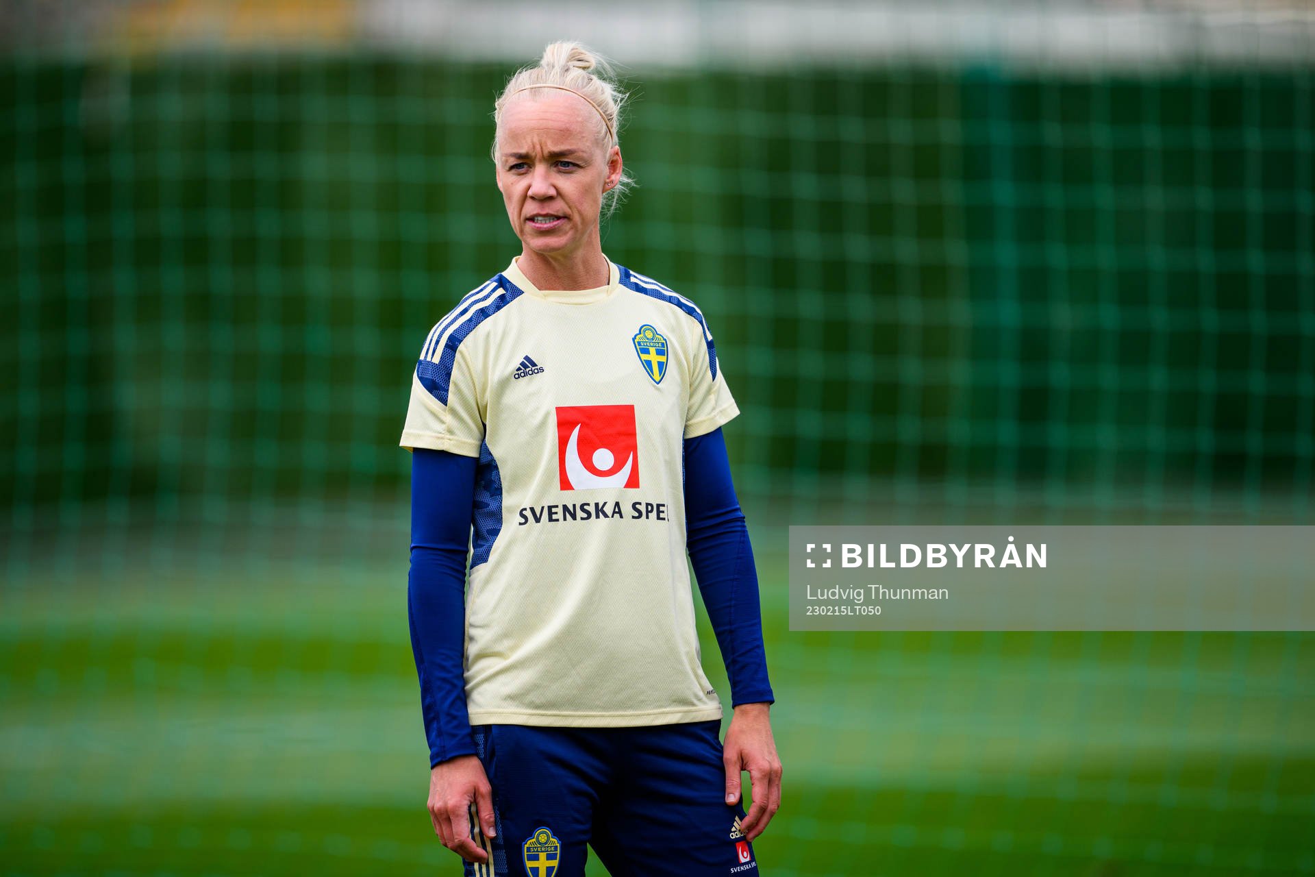 Caroline Seger of the Swedish women's national football