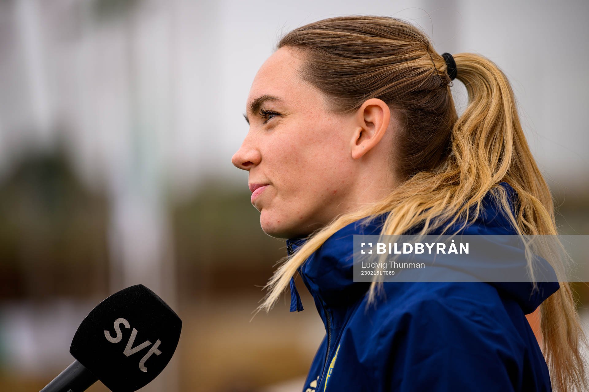 Elin Rubensson of the Swedish women's national football