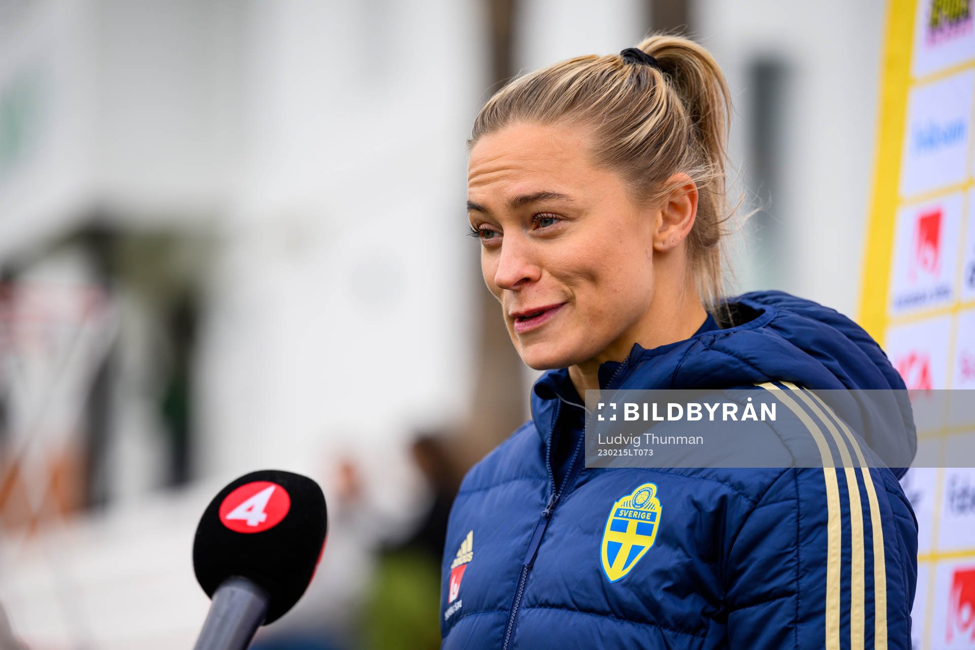 Fridolina Rolfö of the Swedish women's national football