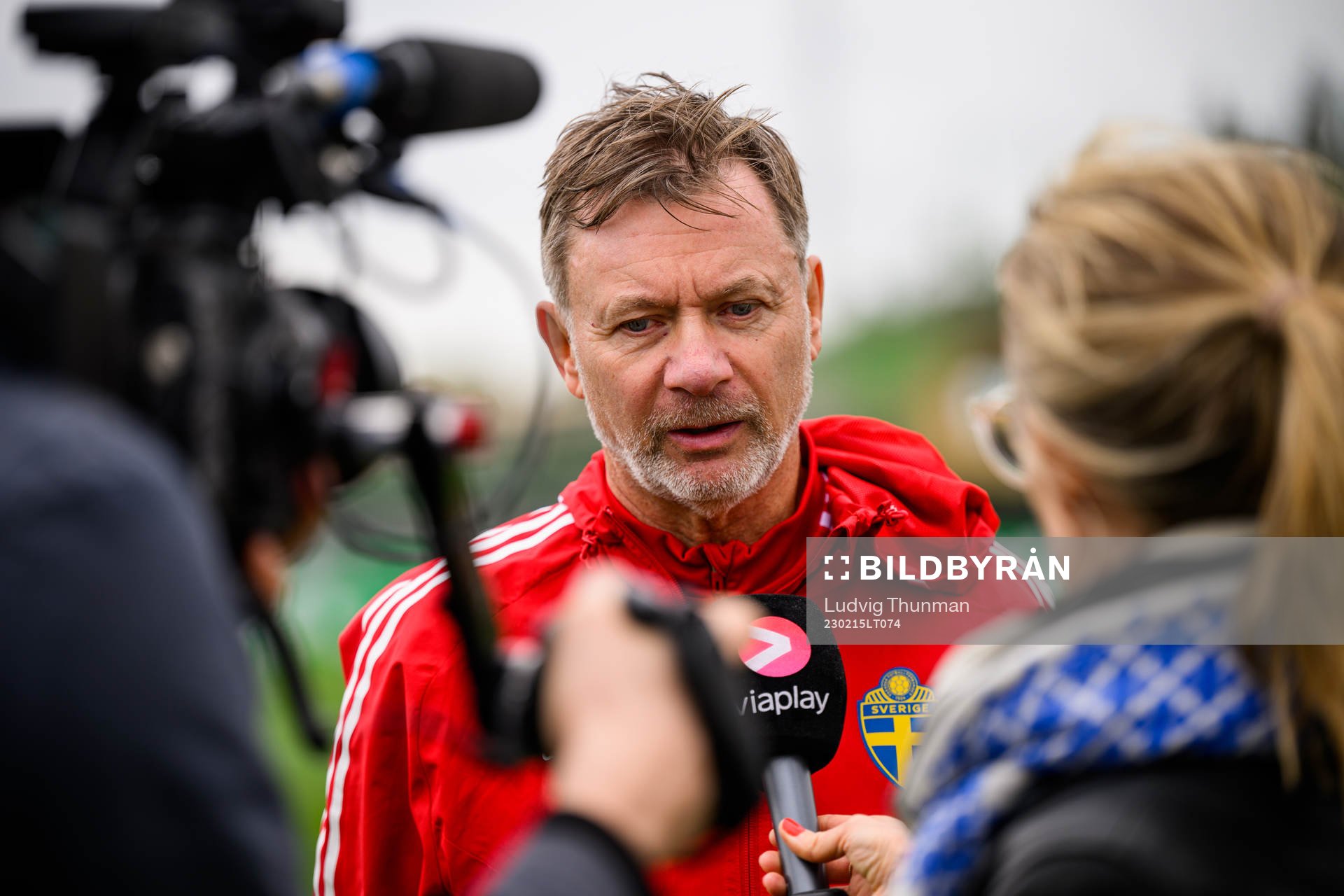 Head coach Peter Gerhardsson of the Swedish women's
