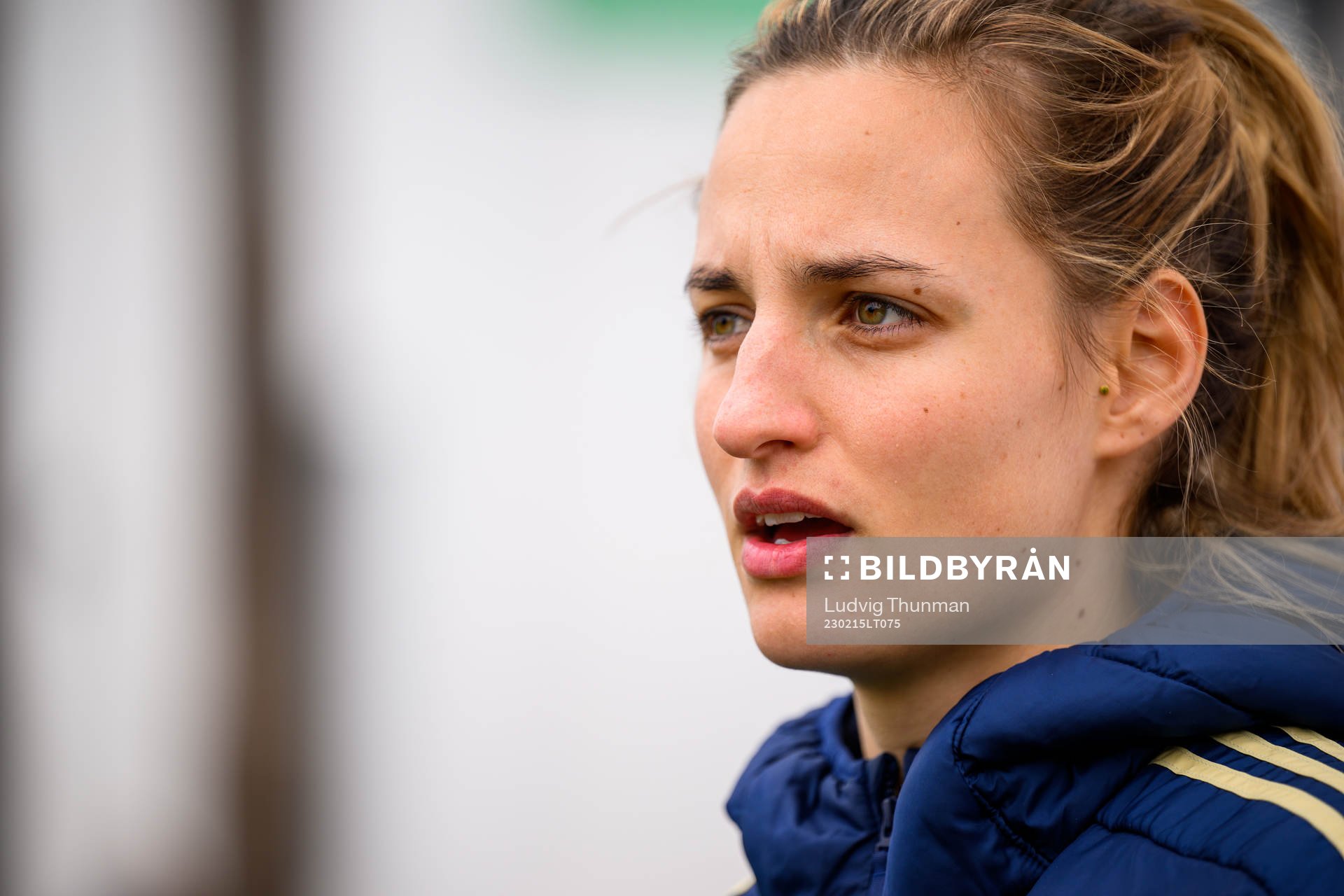 Nathalie Björn of the Swedish women's national football