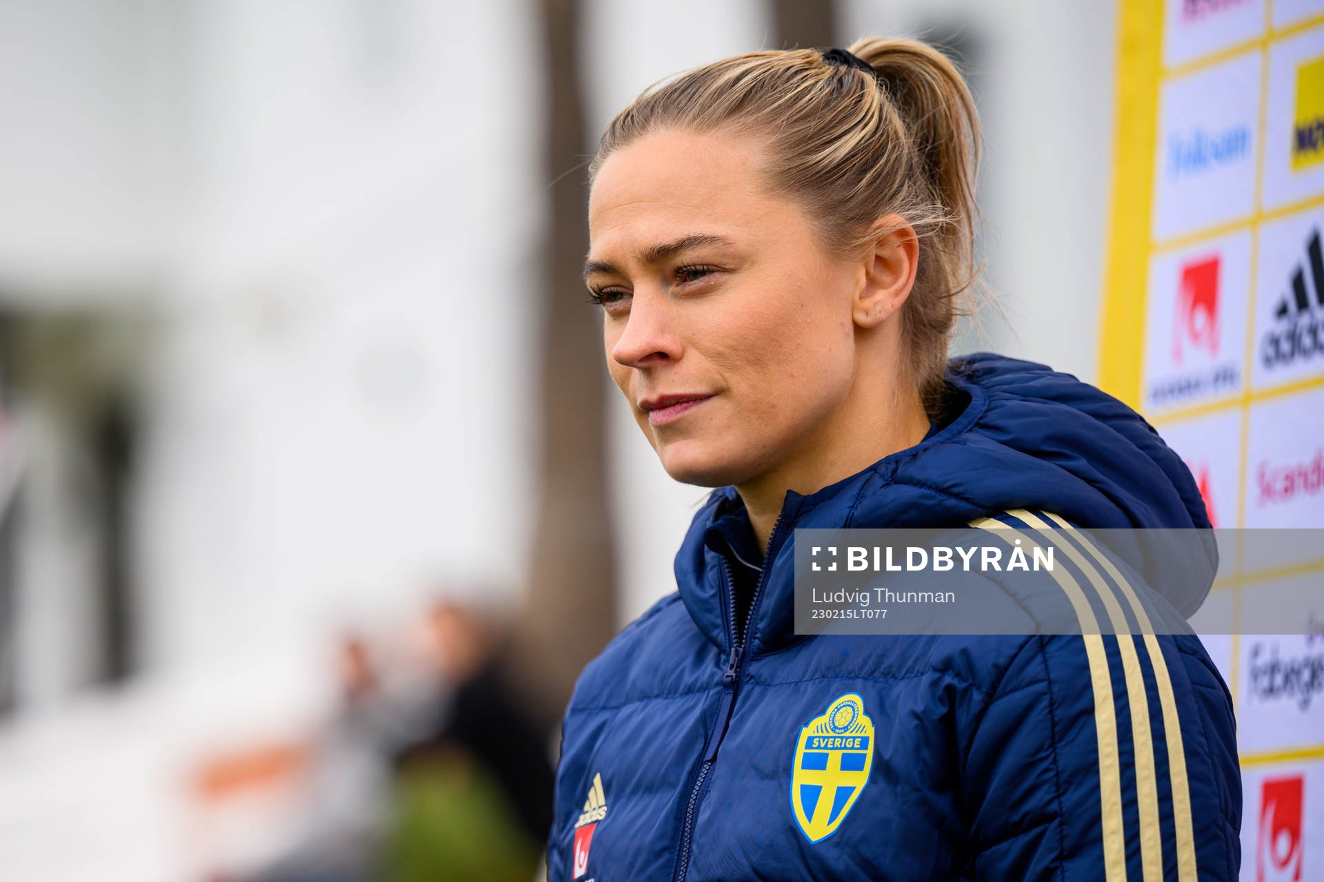 Fridolina Rolfö of the Swedish women's national football