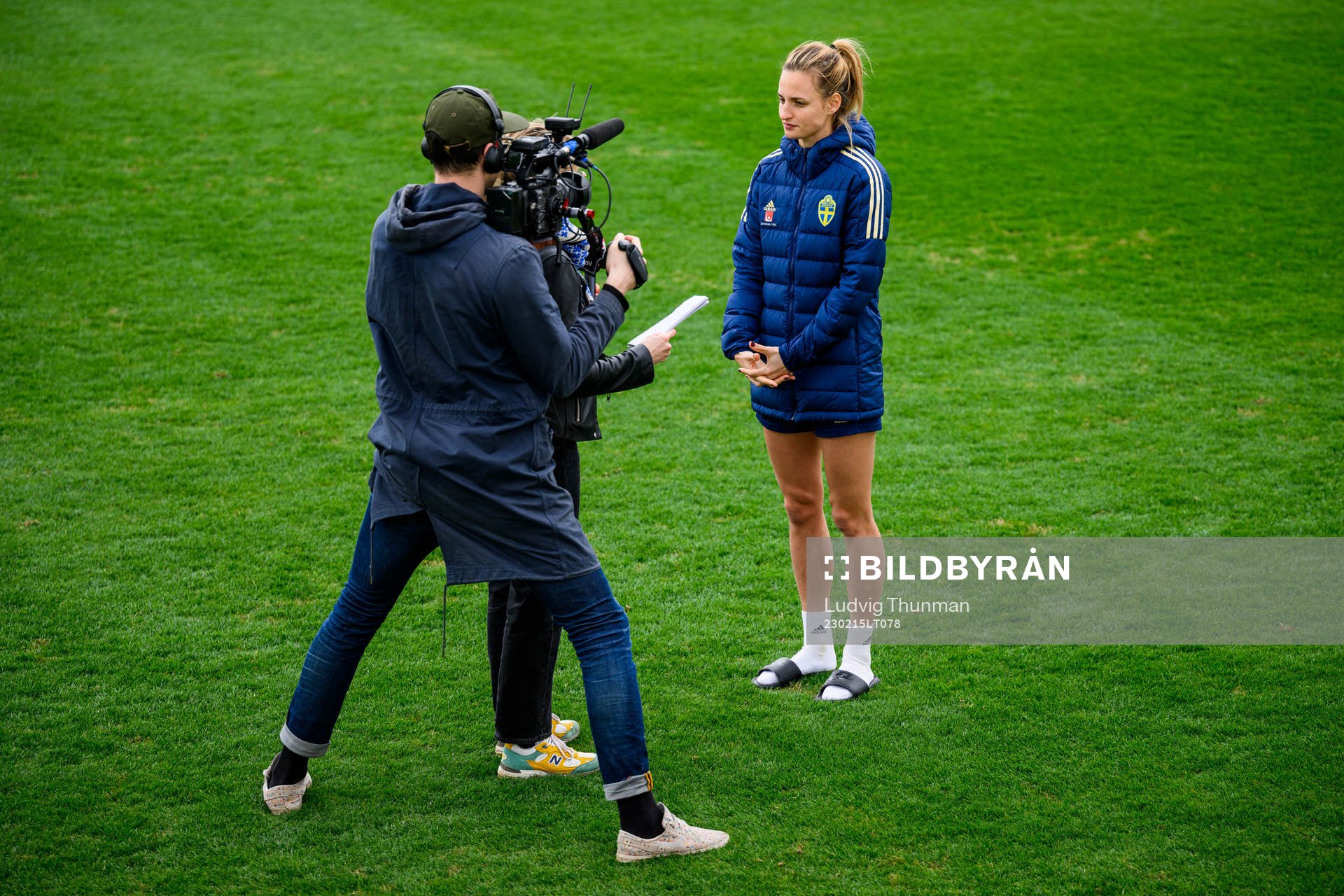 Nathalie Björn of the Swedish women's national football