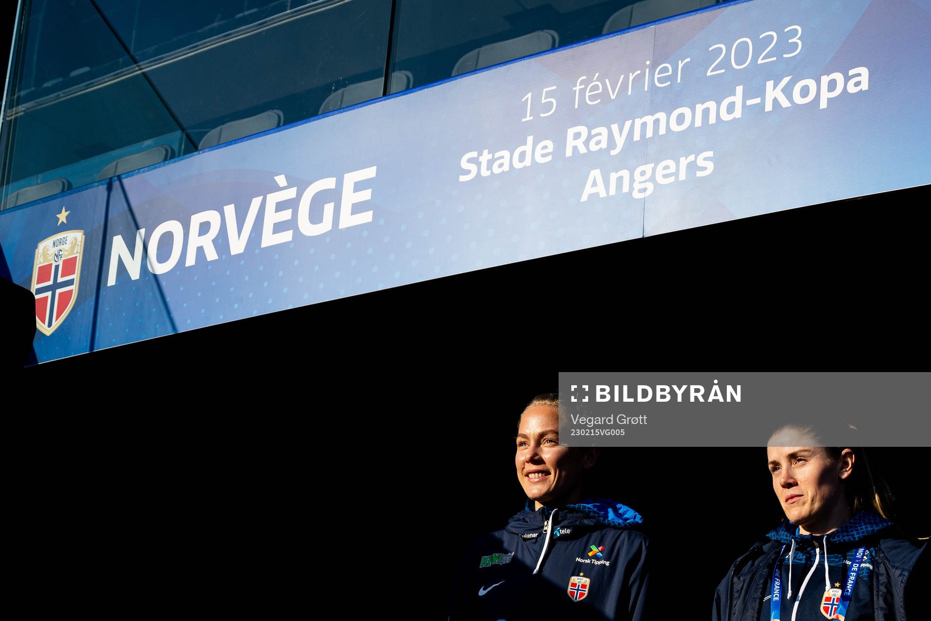 Guro Bergsvand and Maren Mjelde of Norway