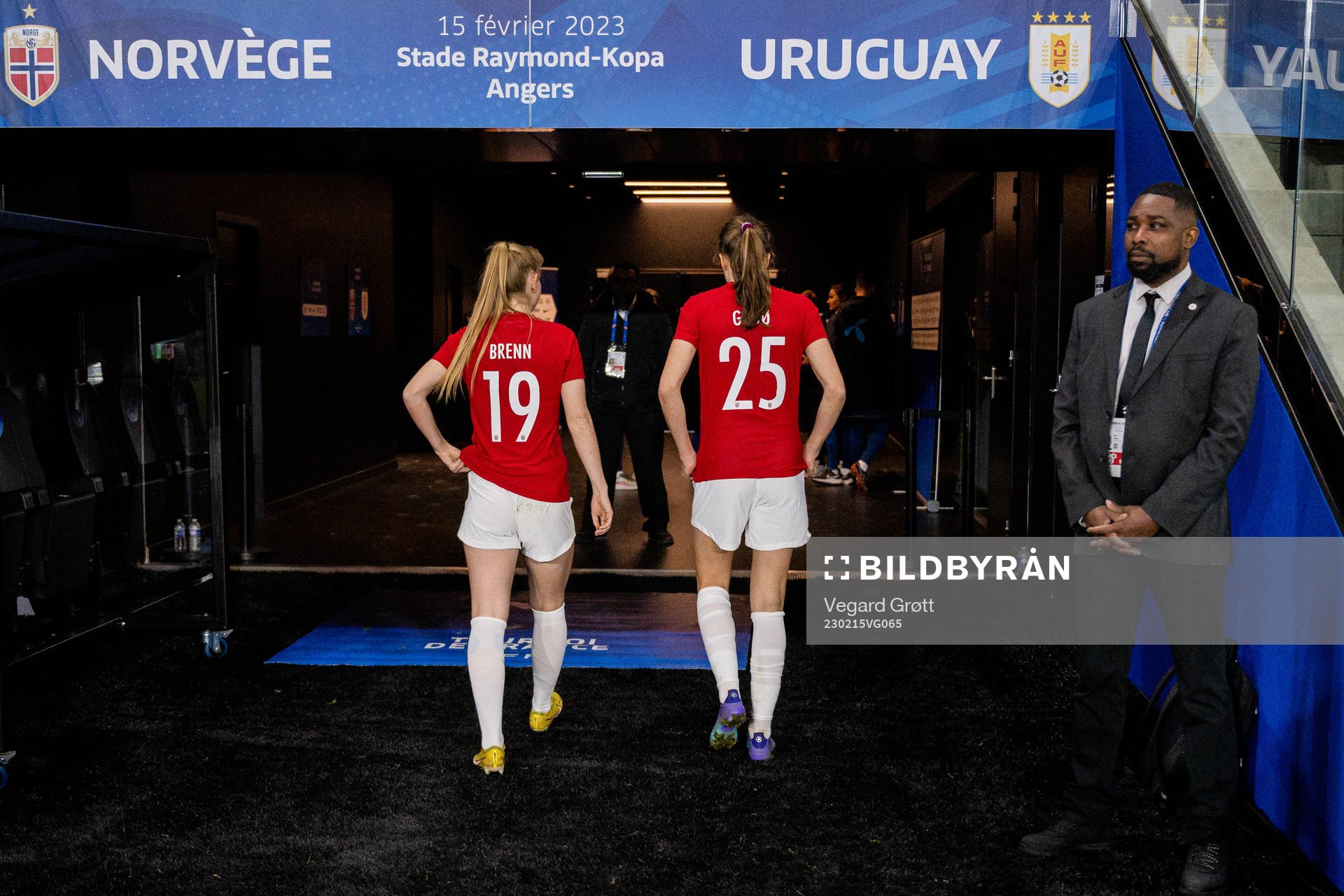 Emma Stølen Godø and Malin Brenn of Norway
