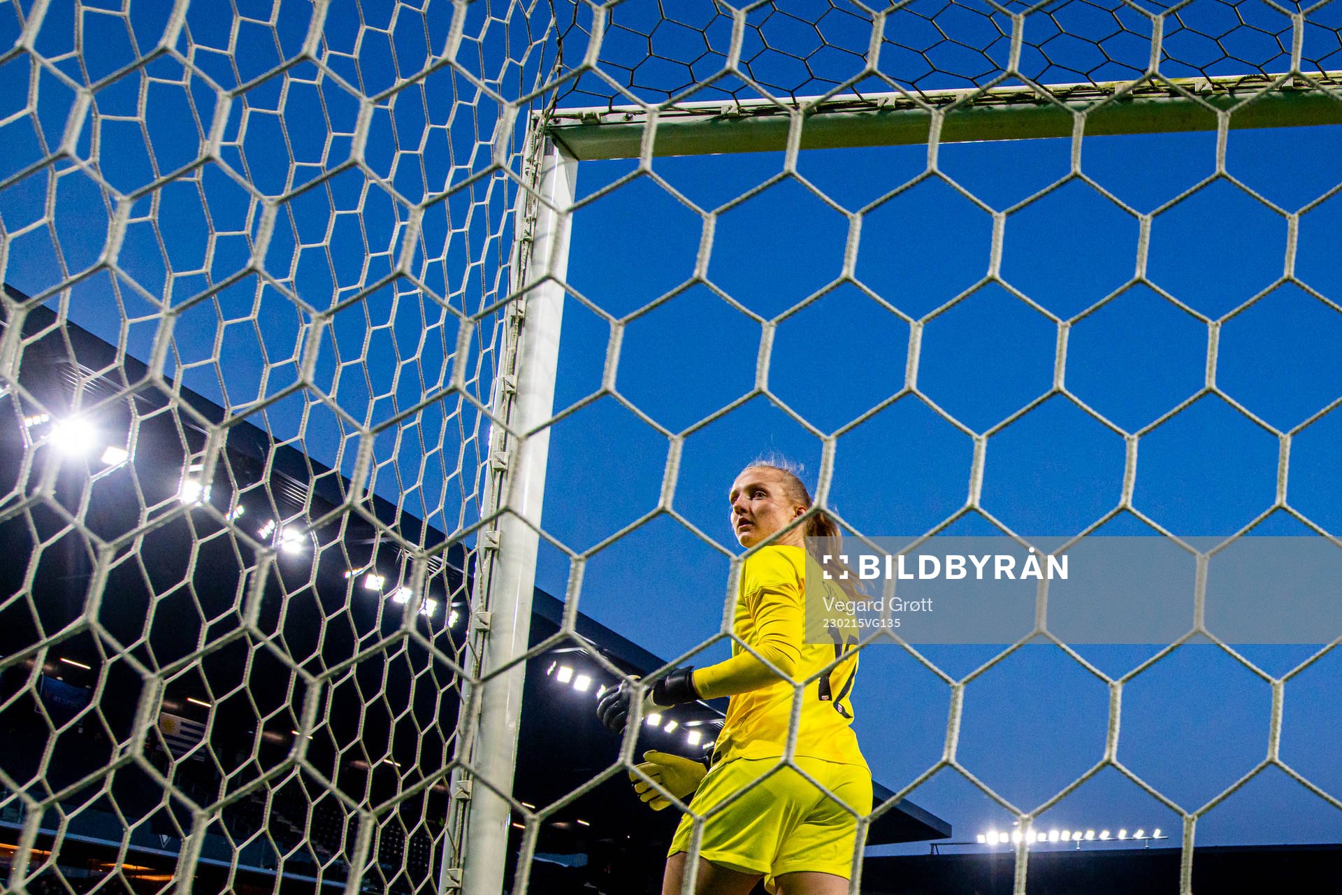 Goalkeeper Sunniva Skoglund of Norway