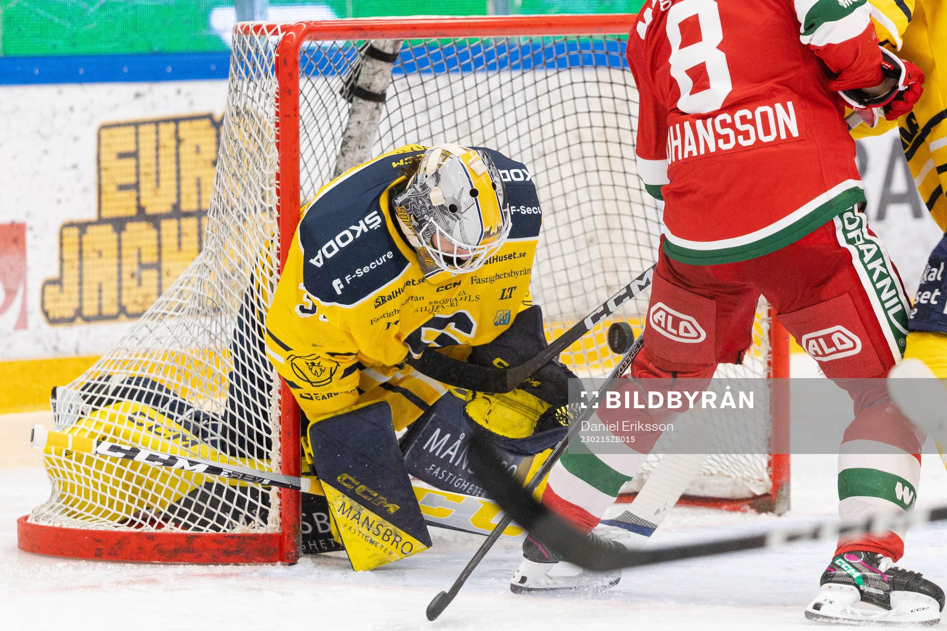 Södertäljes målvakt Nikita Tolopilo