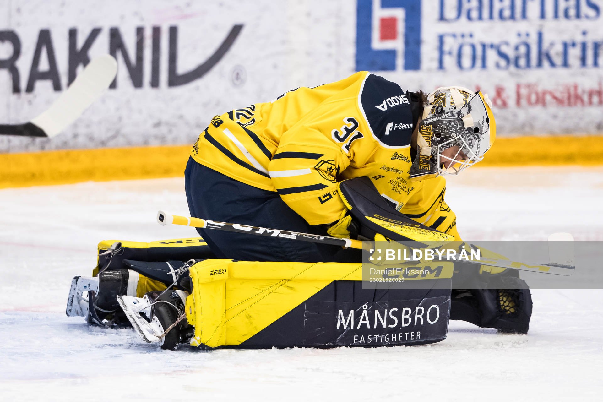 Södertäljes målvakt Nikita Tolopilo