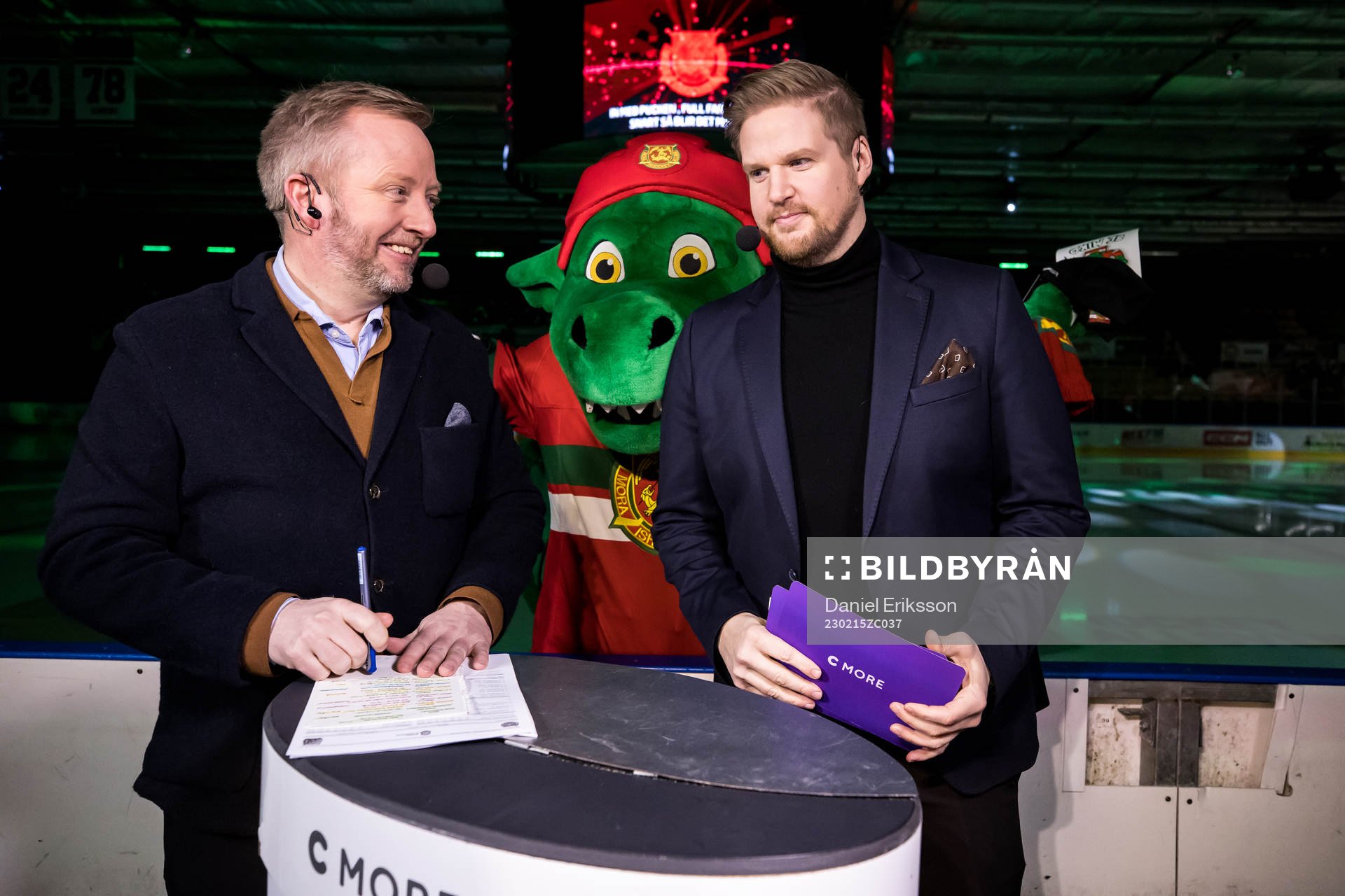 C mores Fredrik Söderström och Lars Lindberg och Moras