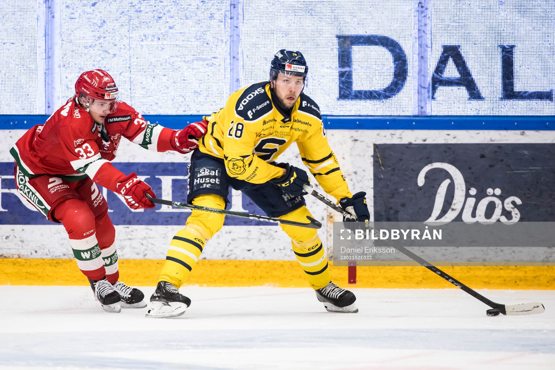 Moras Olle Strandell och Södertäljes Emil Alba