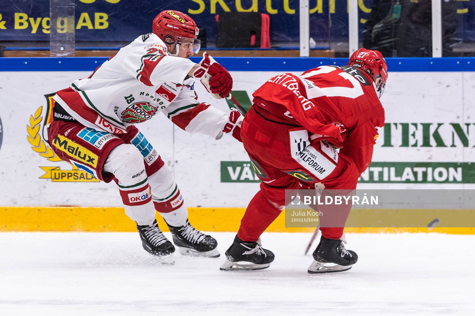 Modos Emil Wahlberg och Almtunas Viktor Hertzberg