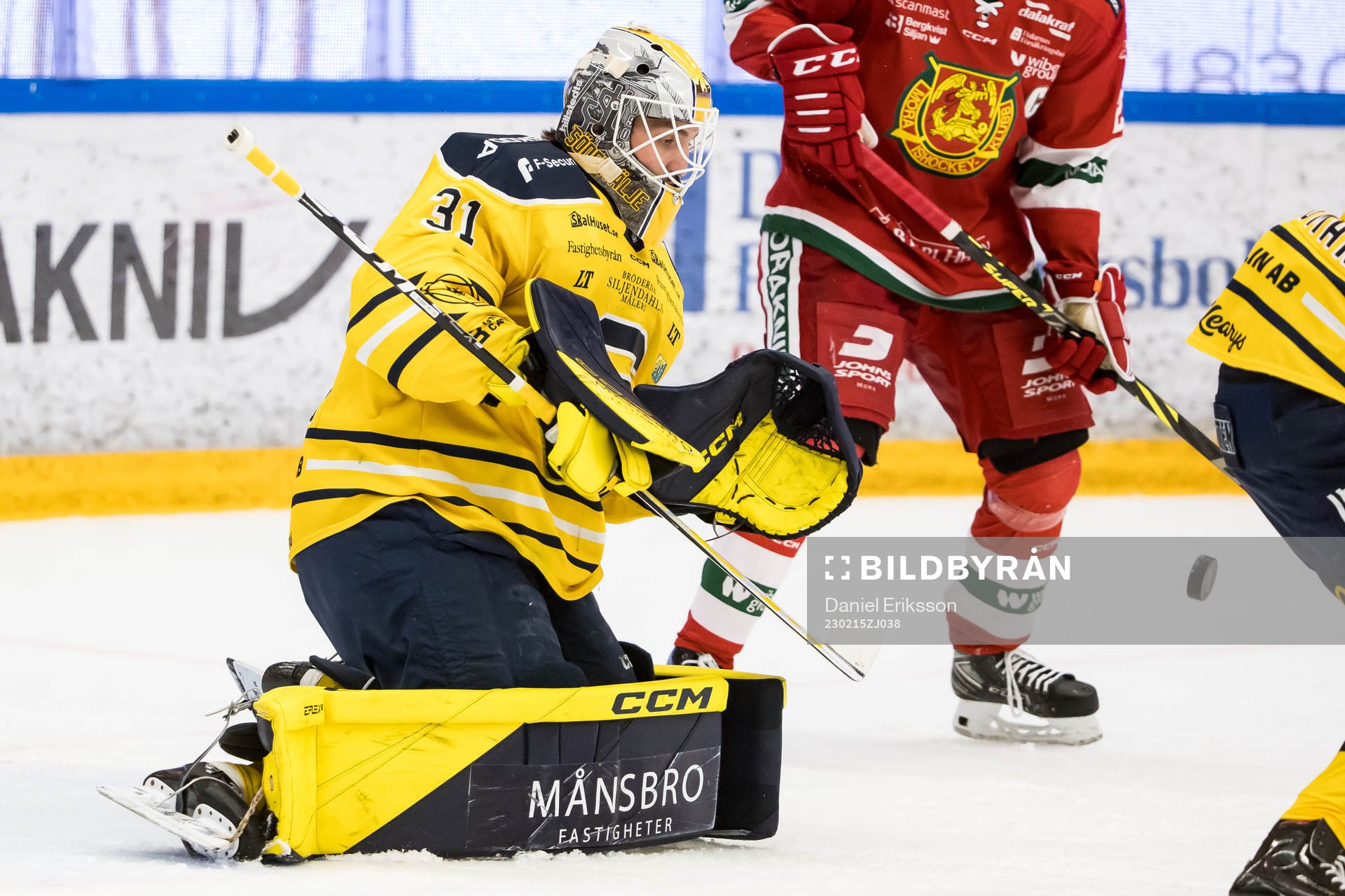 Södertäljes målvakt Nikita Tolopilo