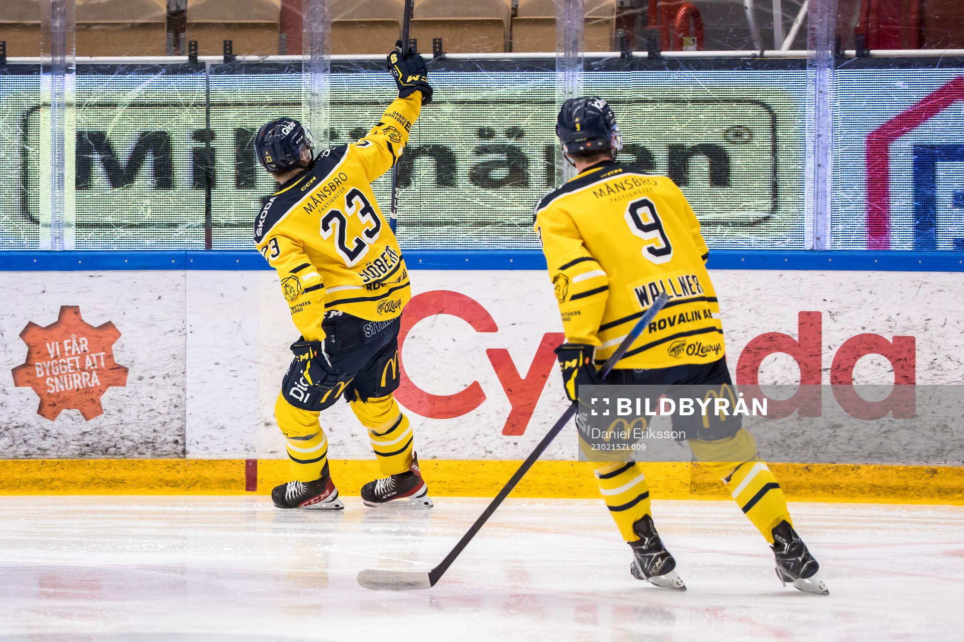 Södertäljes Albert Sjöberg jubel