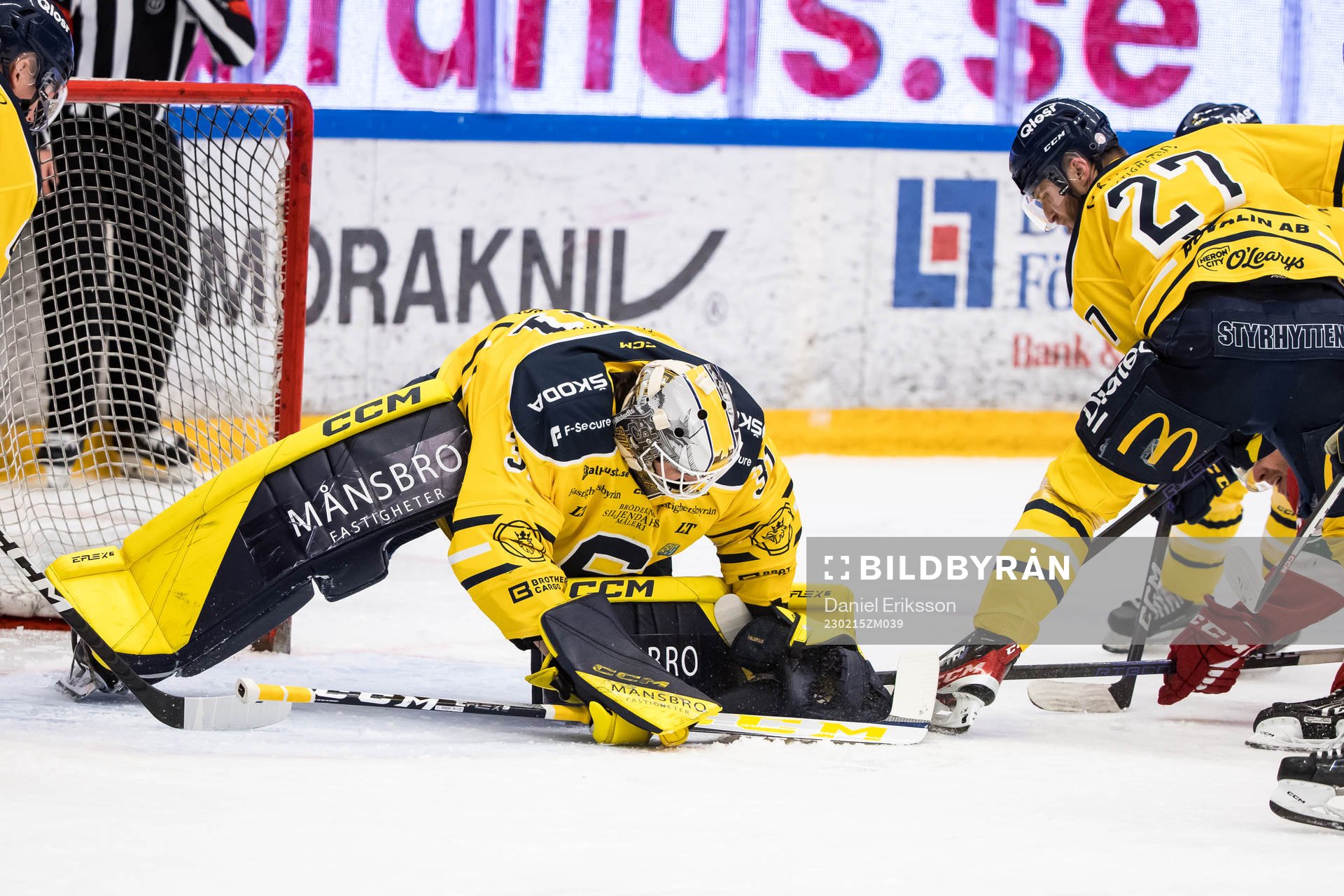 Södertäljes målvakt Nikita Tolopilo