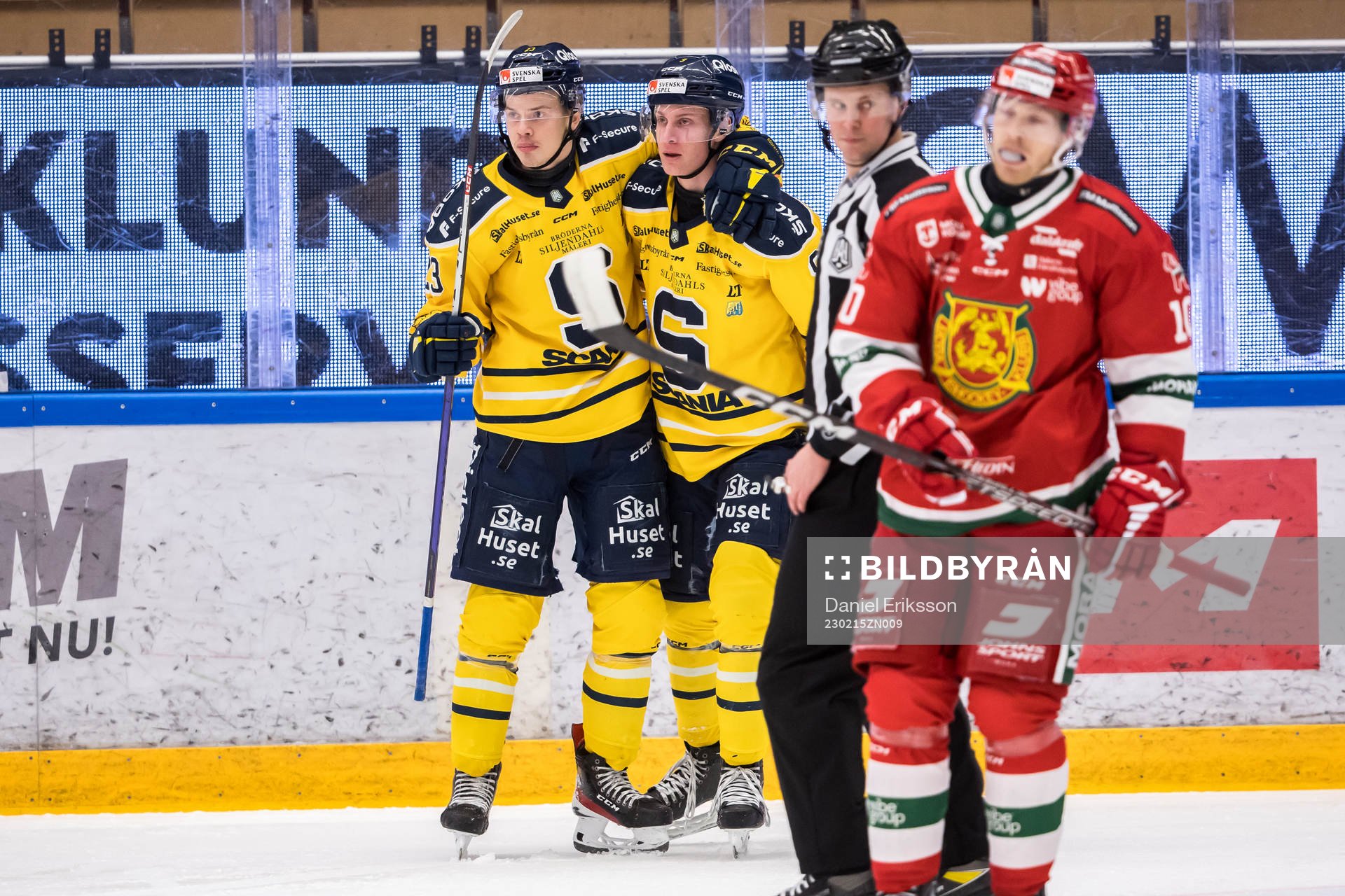 Södertäljes Albert Sjöberg jubel