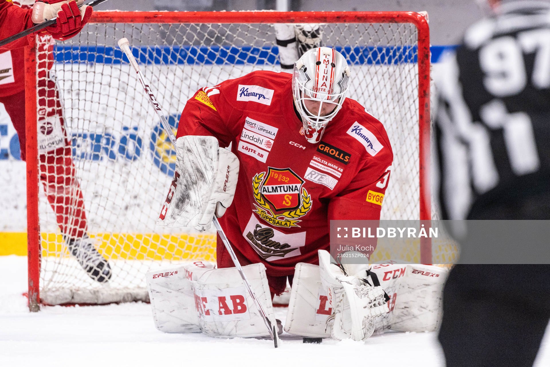 Almtunas Målvakt Viktor Andrén