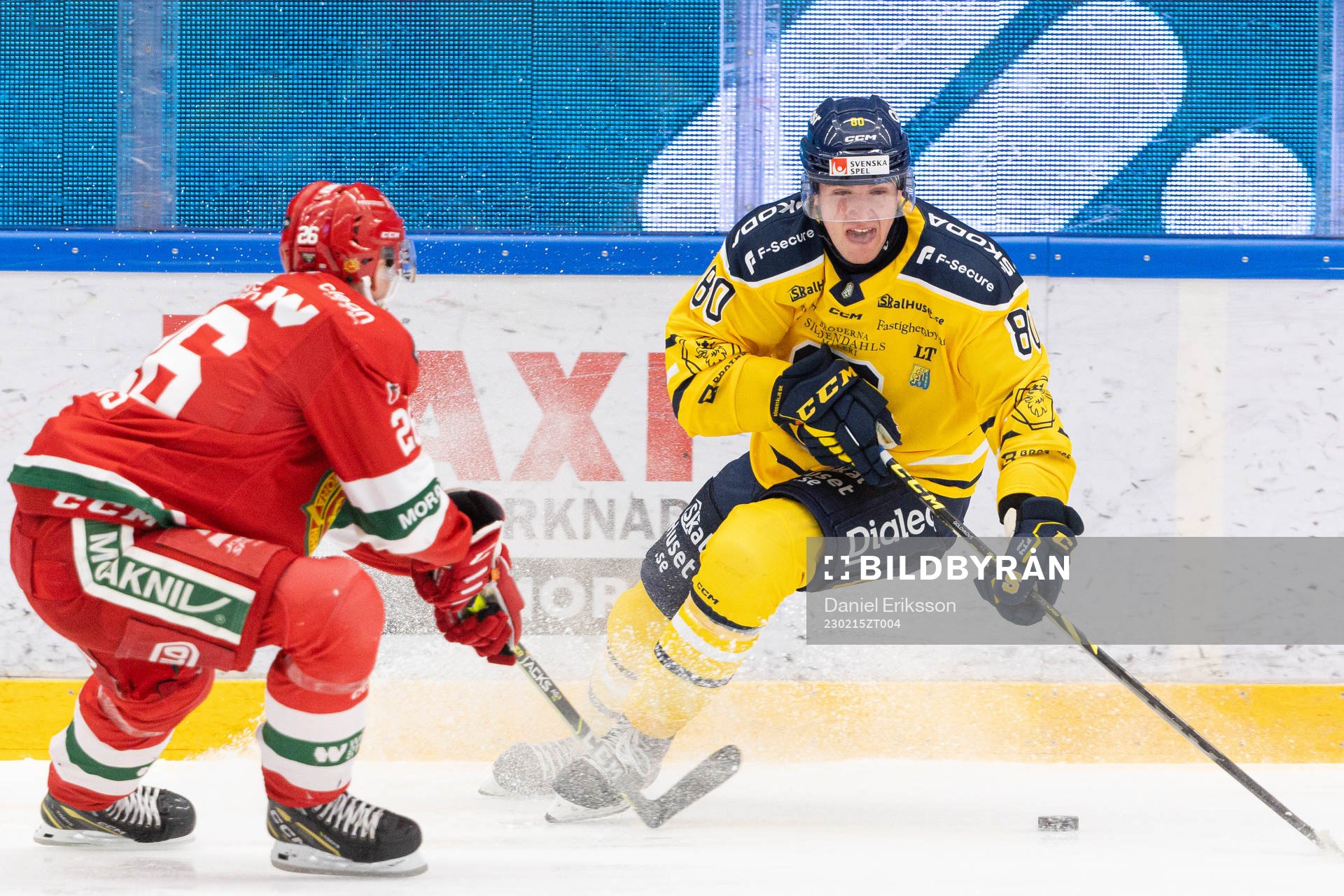 Moras Isac Heens och Södertäljes Georgs Golovkovs