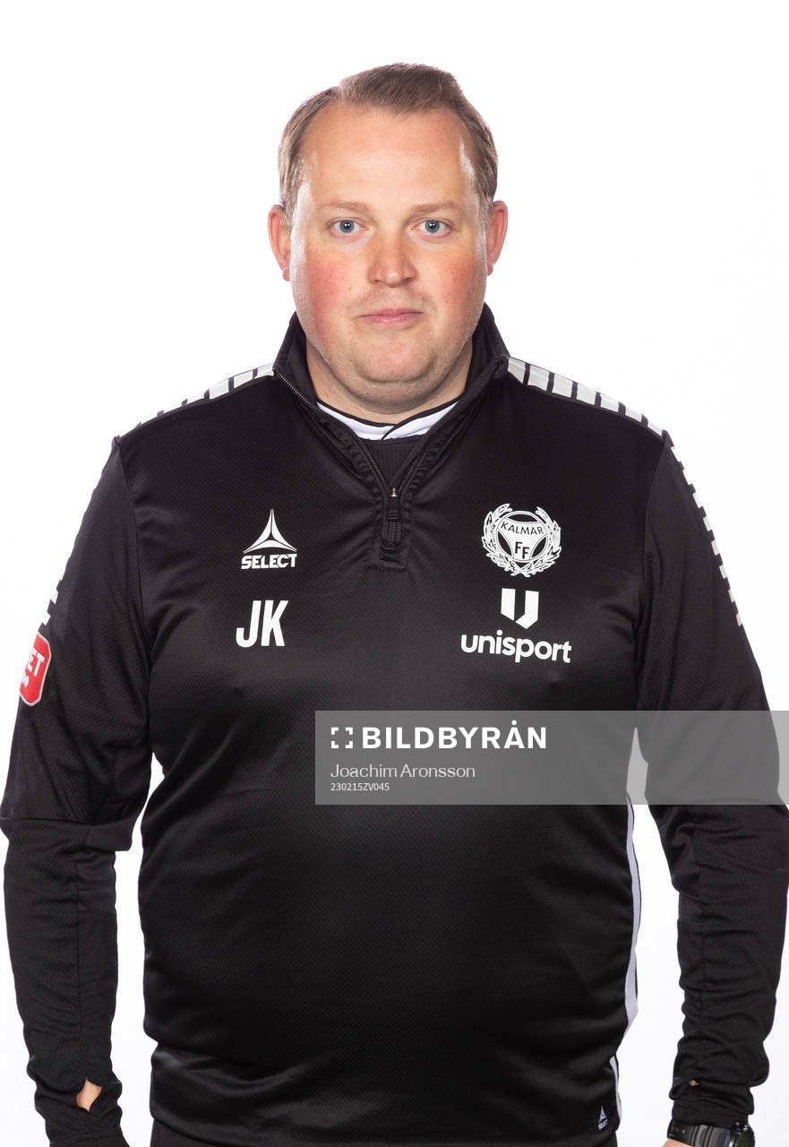 Kalmars Ass tränare Jens Karlsson