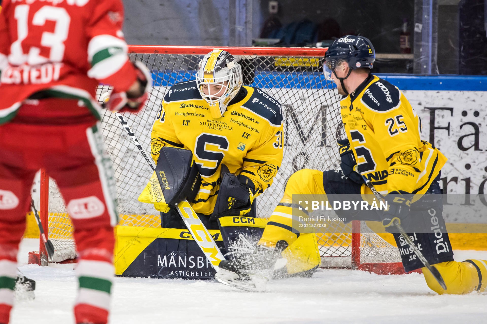 Södertäljes målvakt Nikita Tolopilo