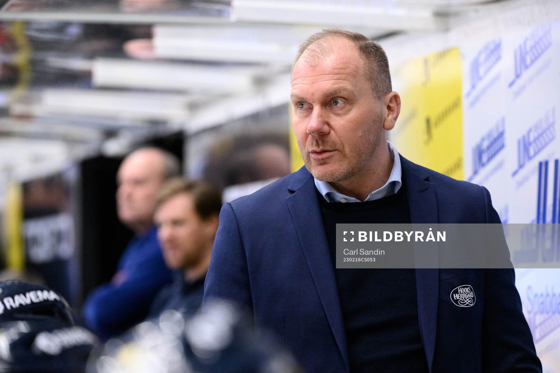 HV71s tränare Johan Lindholm