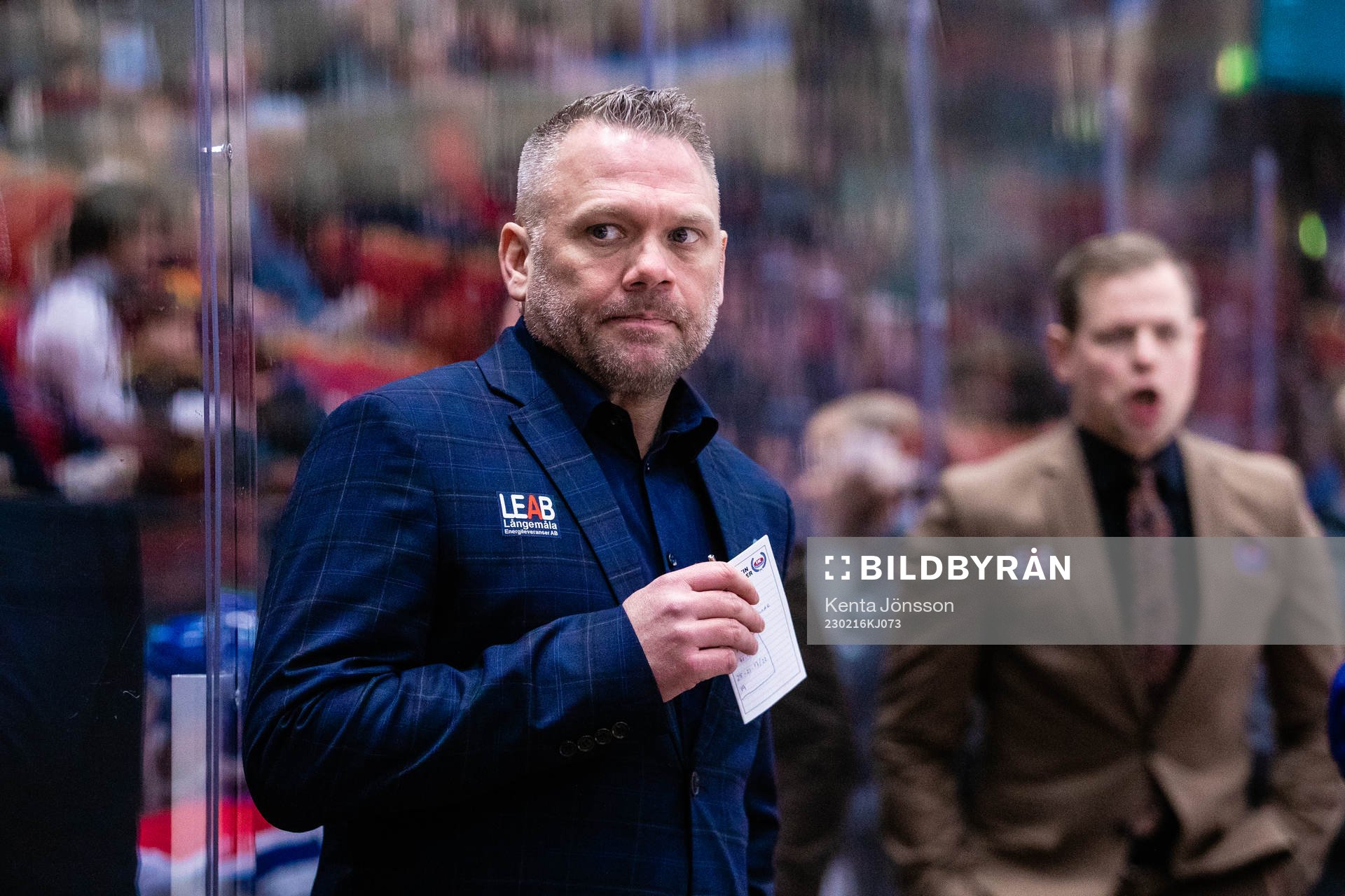 Oskarshamns assisterande tränare Mikael Holmqvist