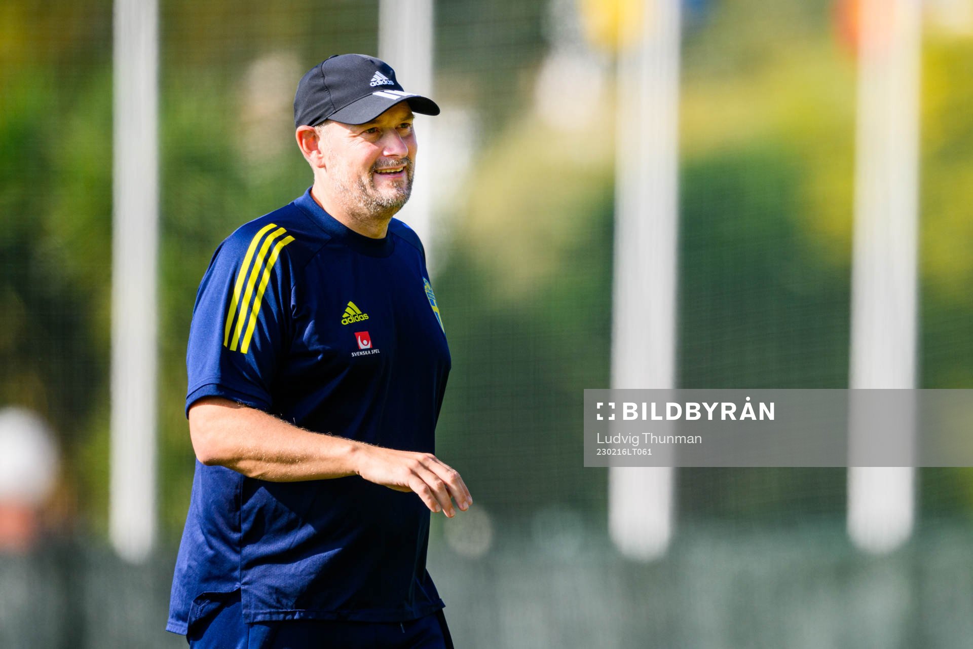 Head coach Martin Möller of Sweden