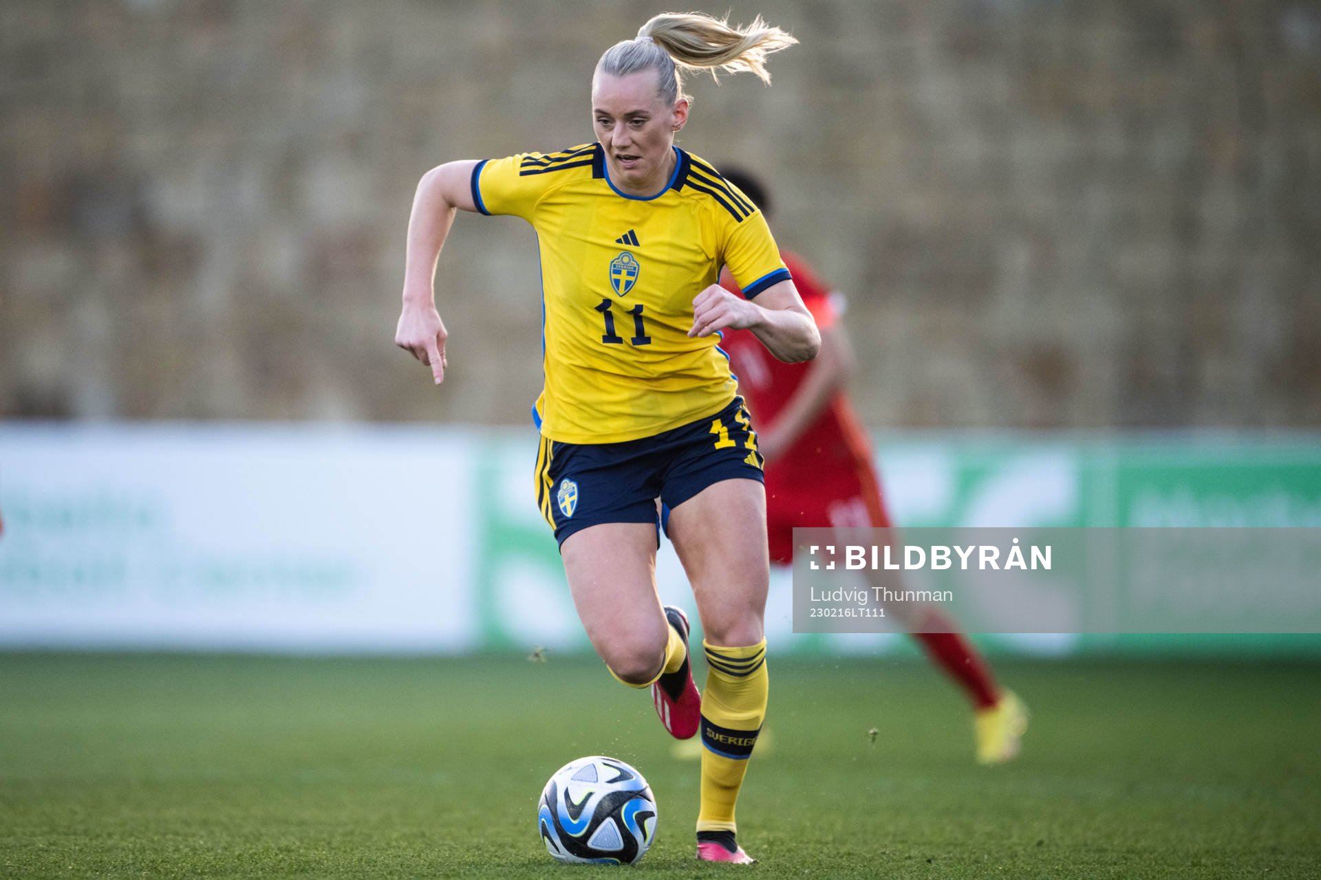 Stina Blackstenius of Sweden