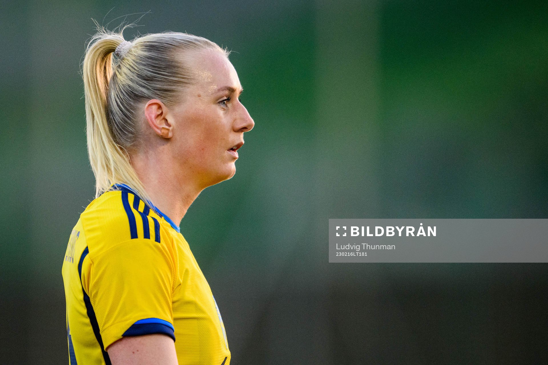 Stina Blackstenius of Sweden