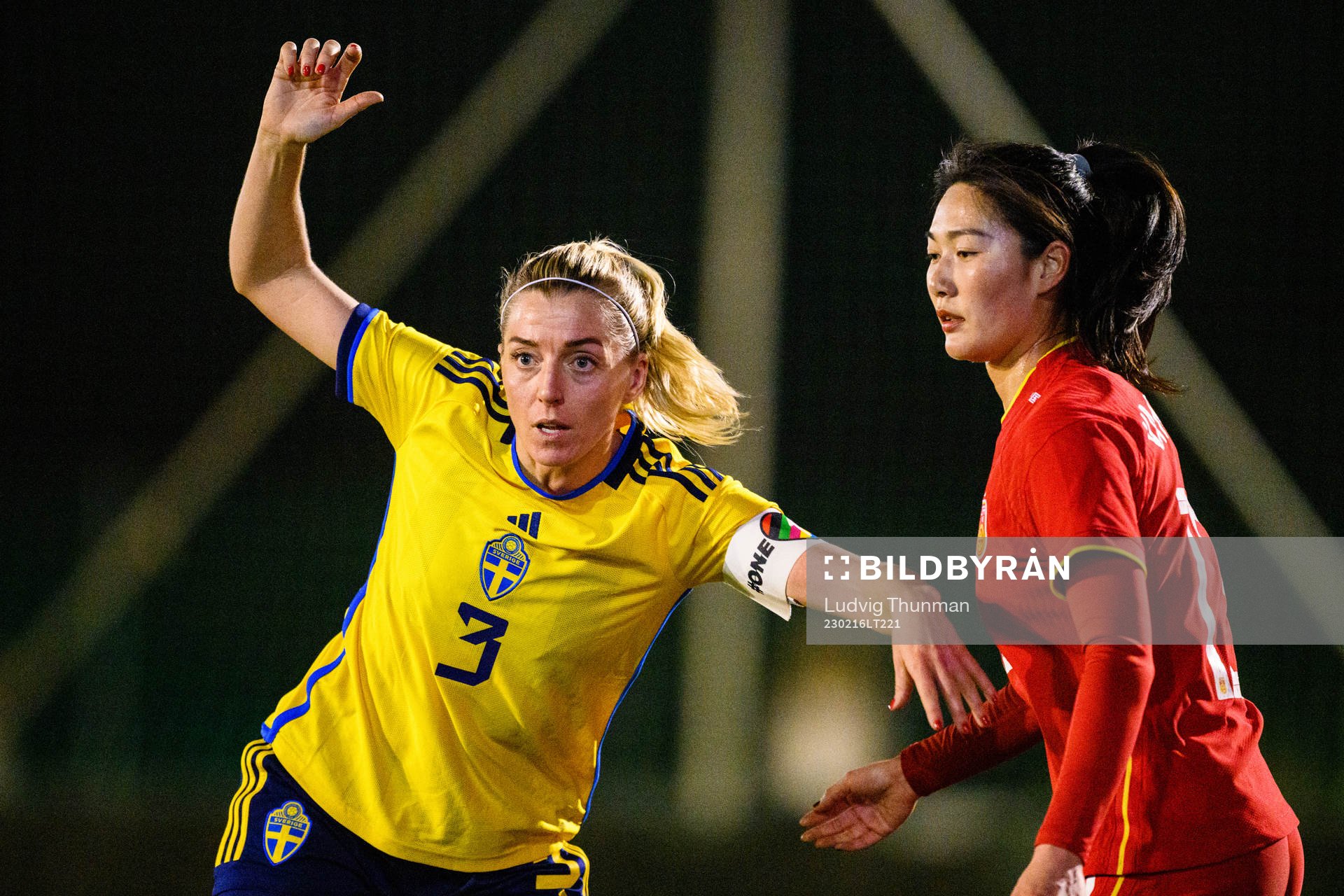 Linda Sembrant of Sweden