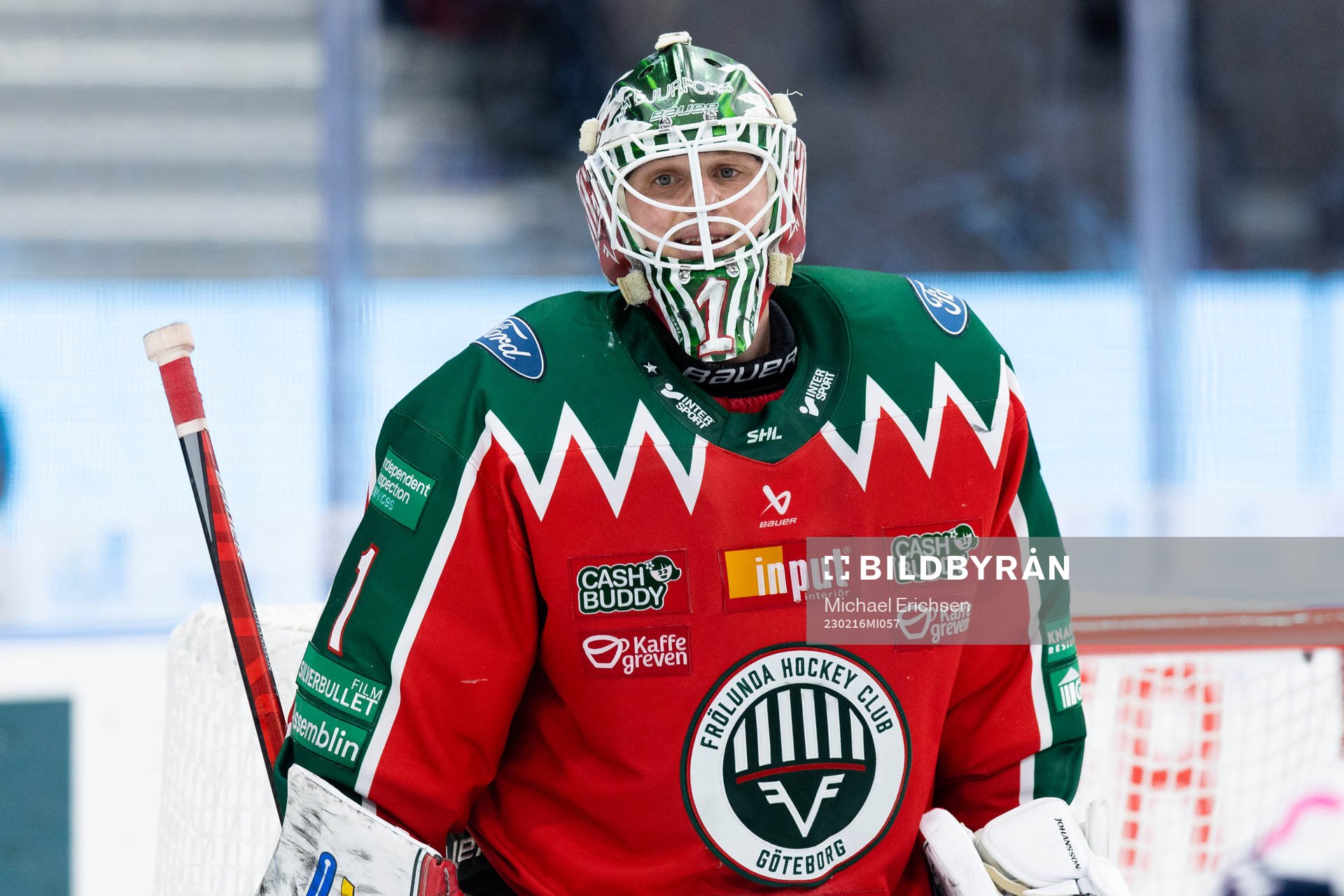Frölundas målvakt Lars Johansson
