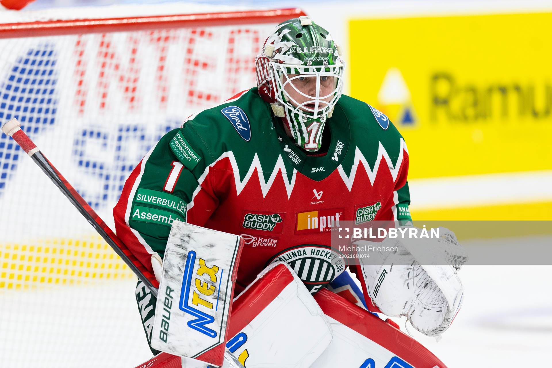 Frölundas målvakt Lars Johansson