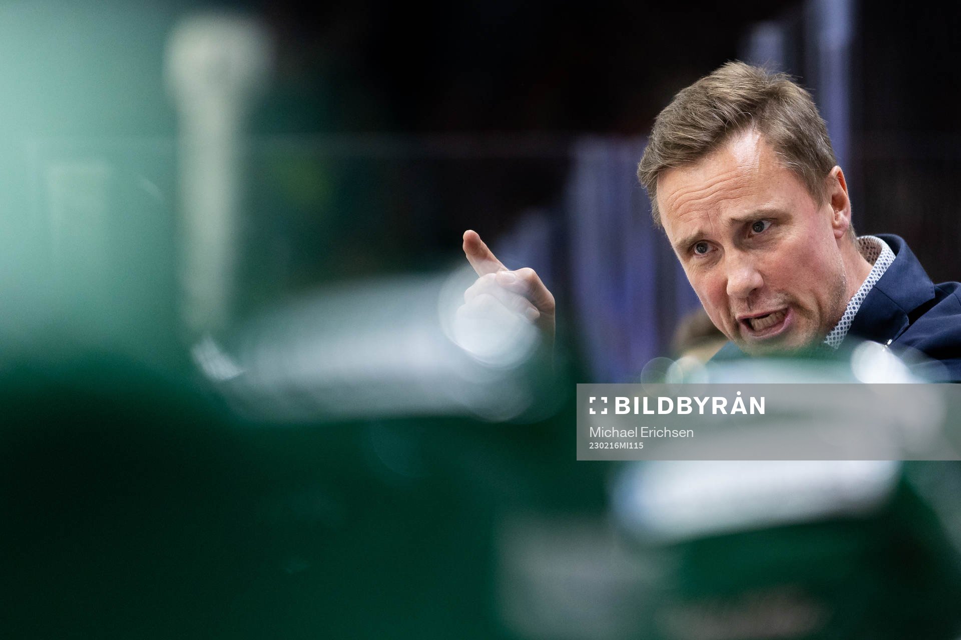 Frölundas tränare Roger Rönnberg