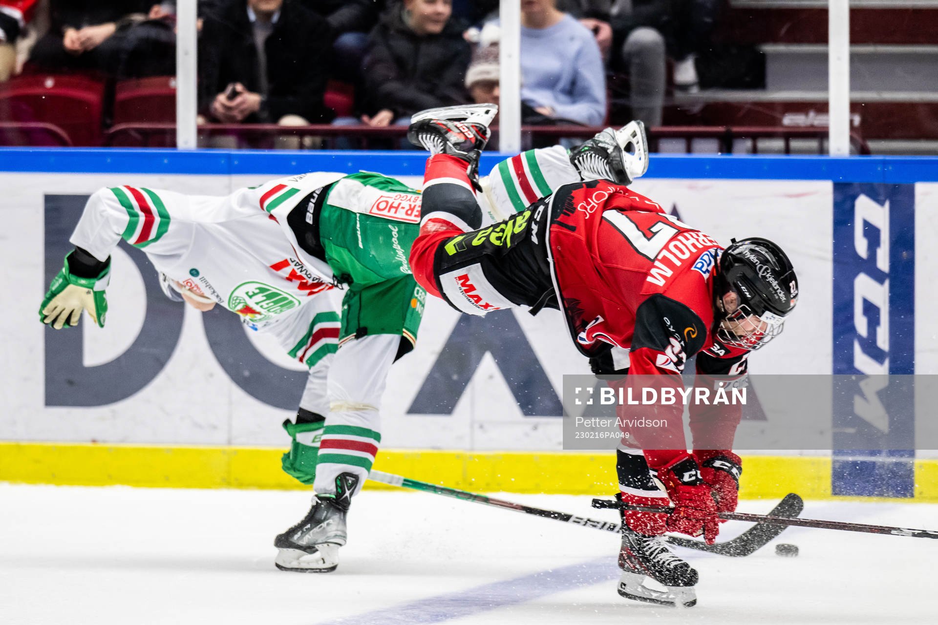 Rögles Anton Bengtsson och Malmö Redhawks Ponthus
