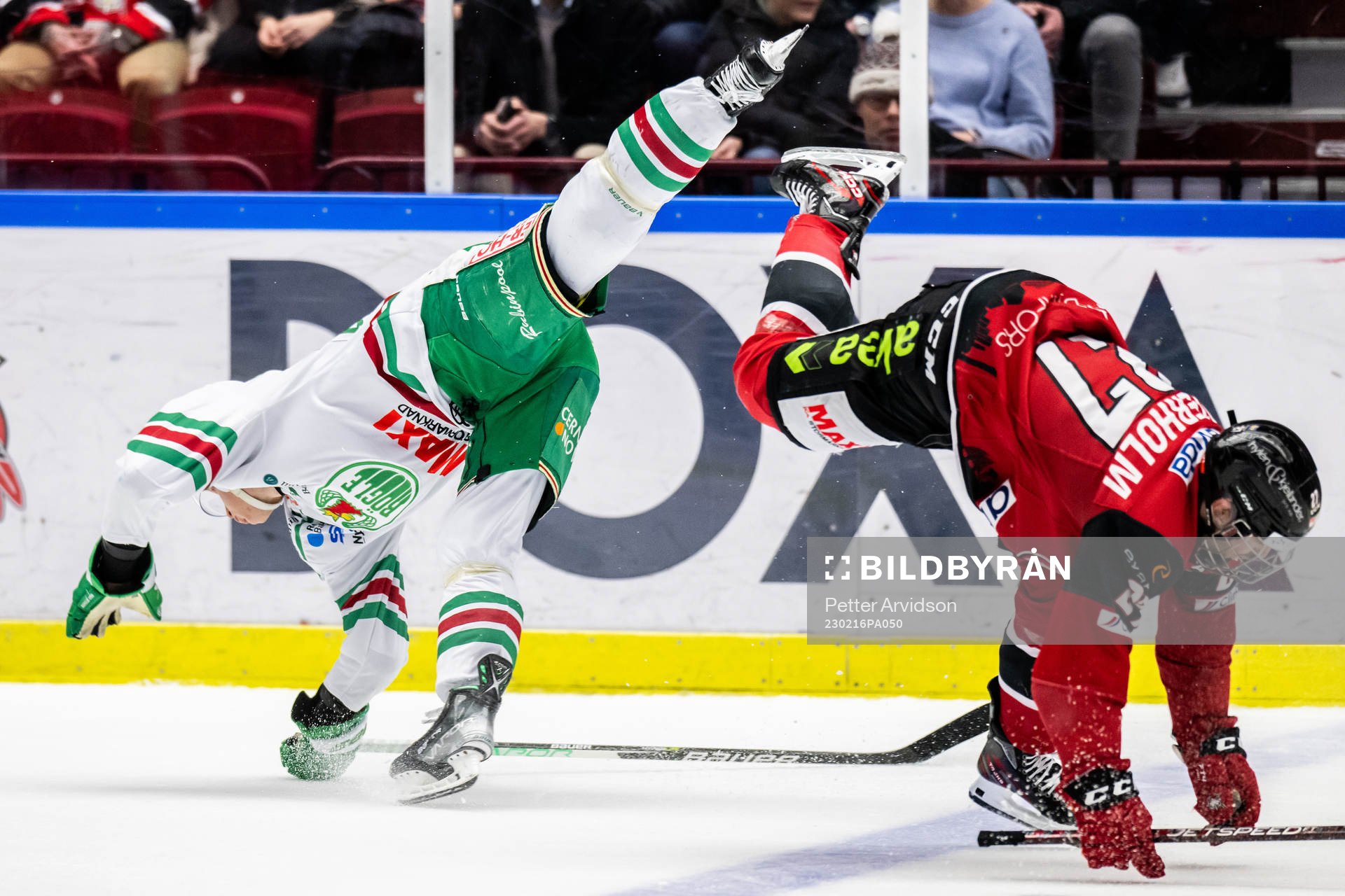 Rögles Anton Bengtsson och Malmö Redhawks Ponthus