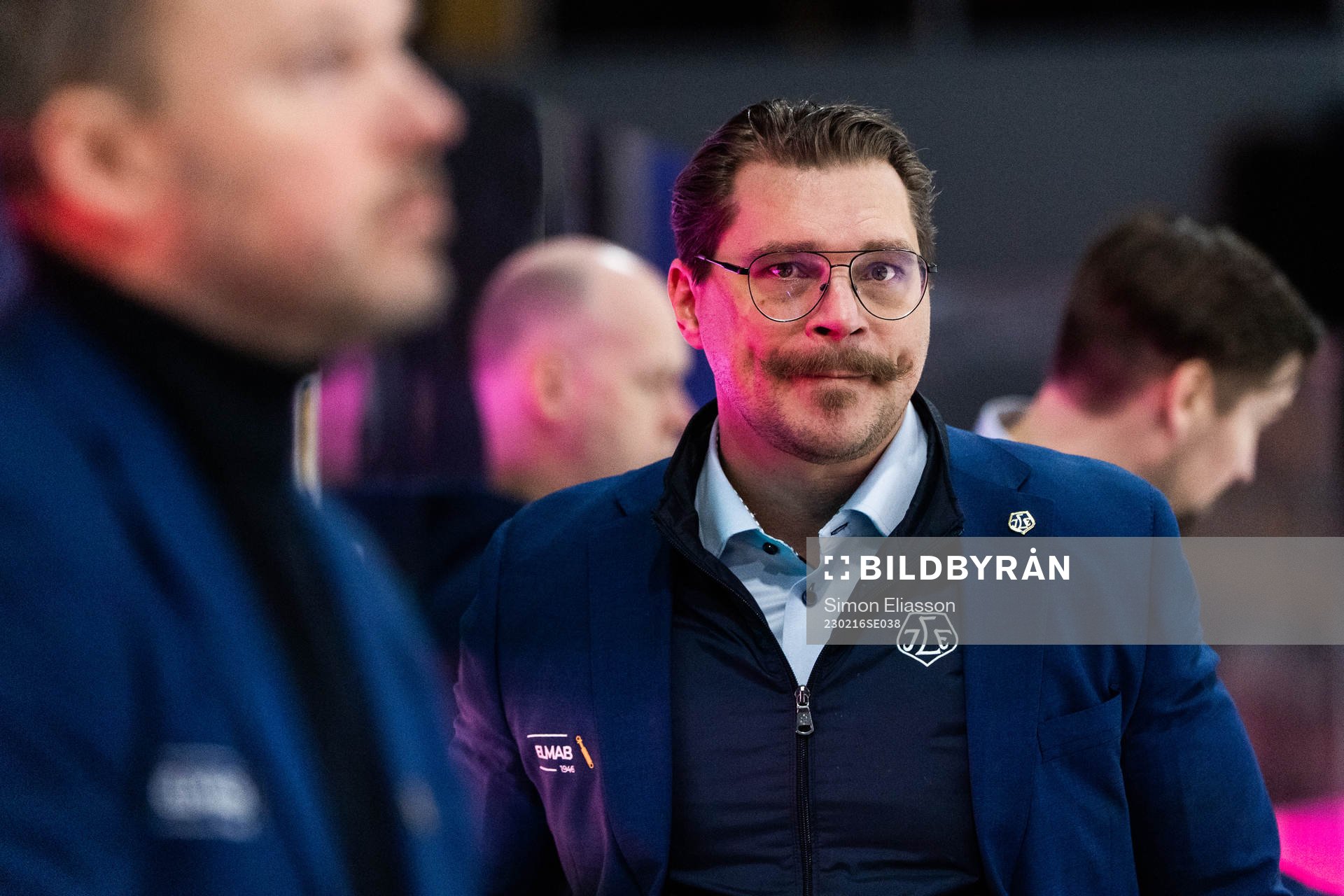 Leksands tränare Björn Hellkvist