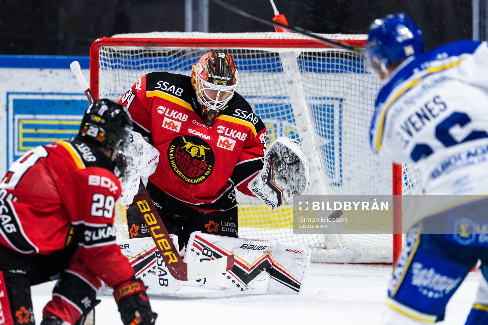 Luleås målvakt Joel Lassinantti