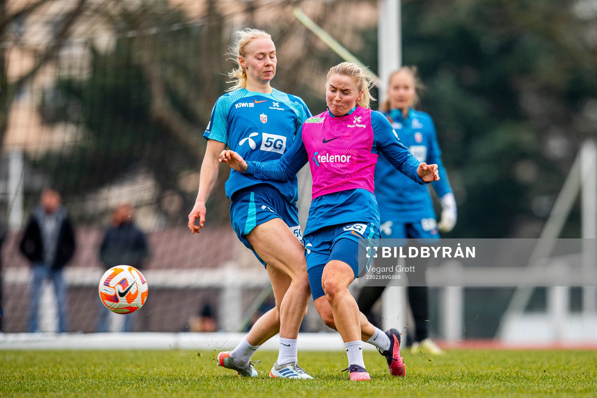 Sara Hørte and Anna Langås Jøsendal of the Norwegian