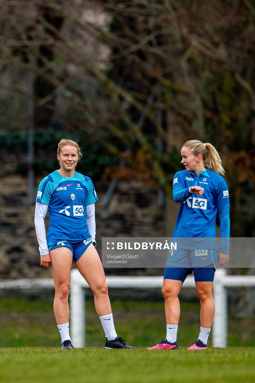 Julie Blakstad and Anna Langås Jøsendal of the Norwegian