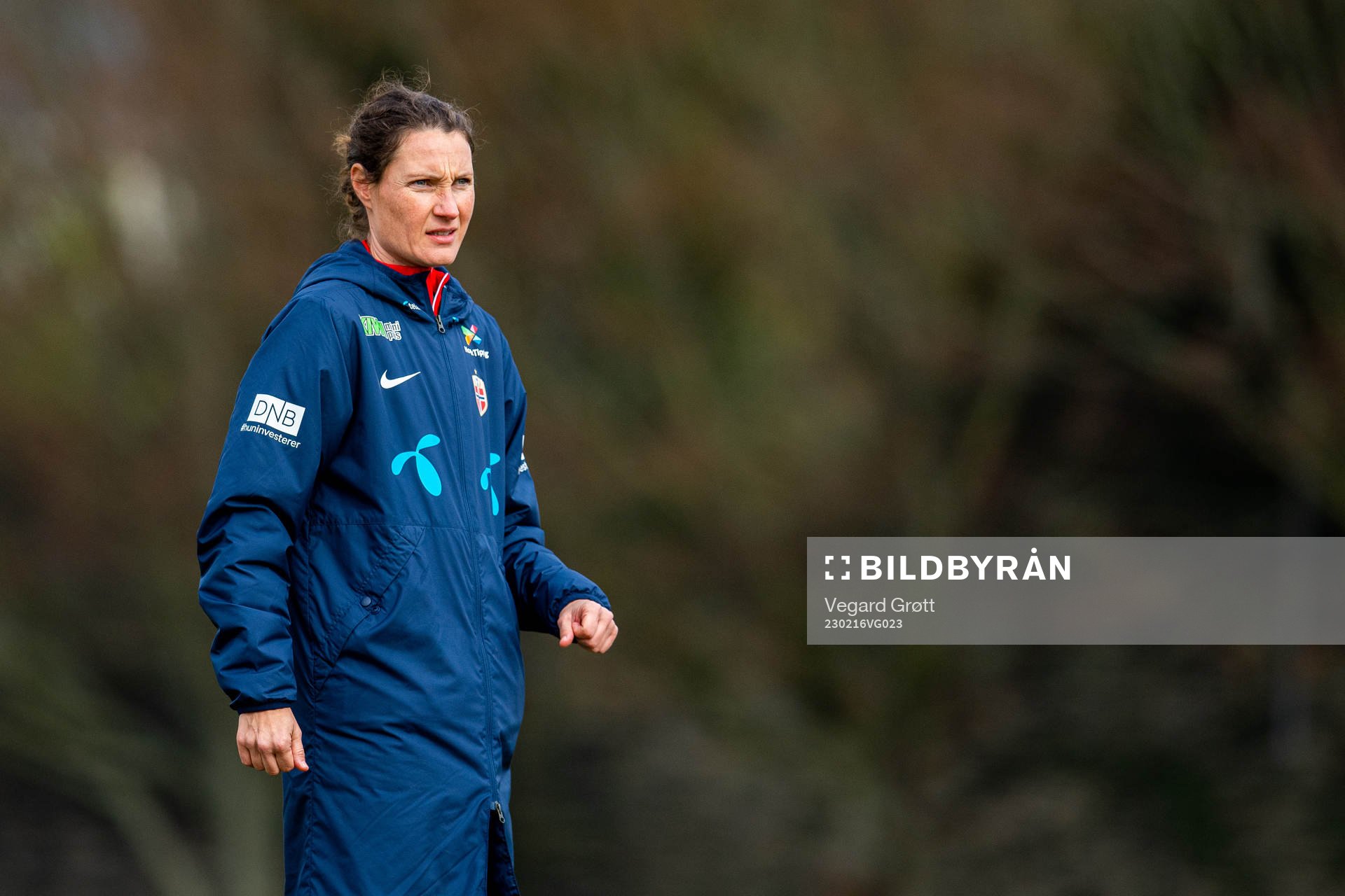 Ingvild Stensland, assistant coach of the Norwegian women's